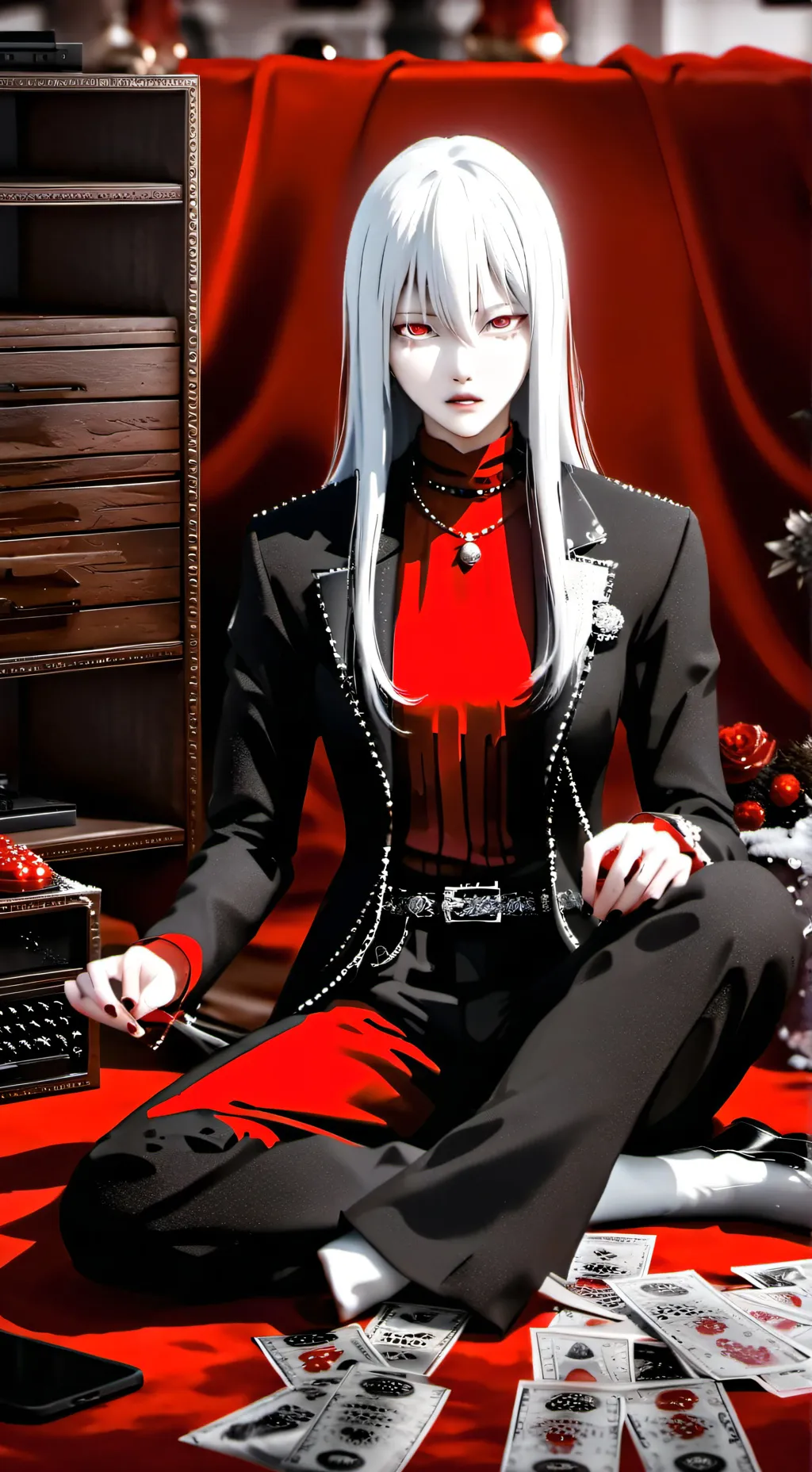 ai character: Laurencia  background