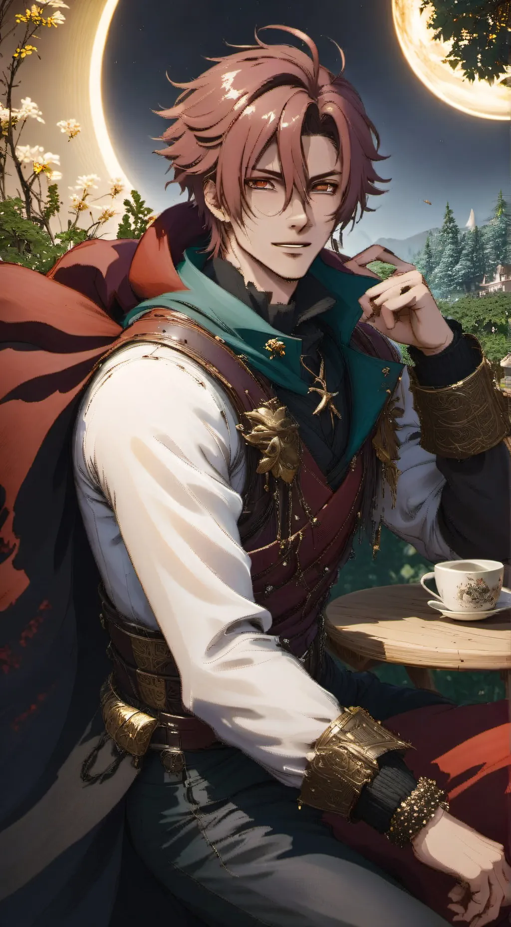 ai character: Рей background