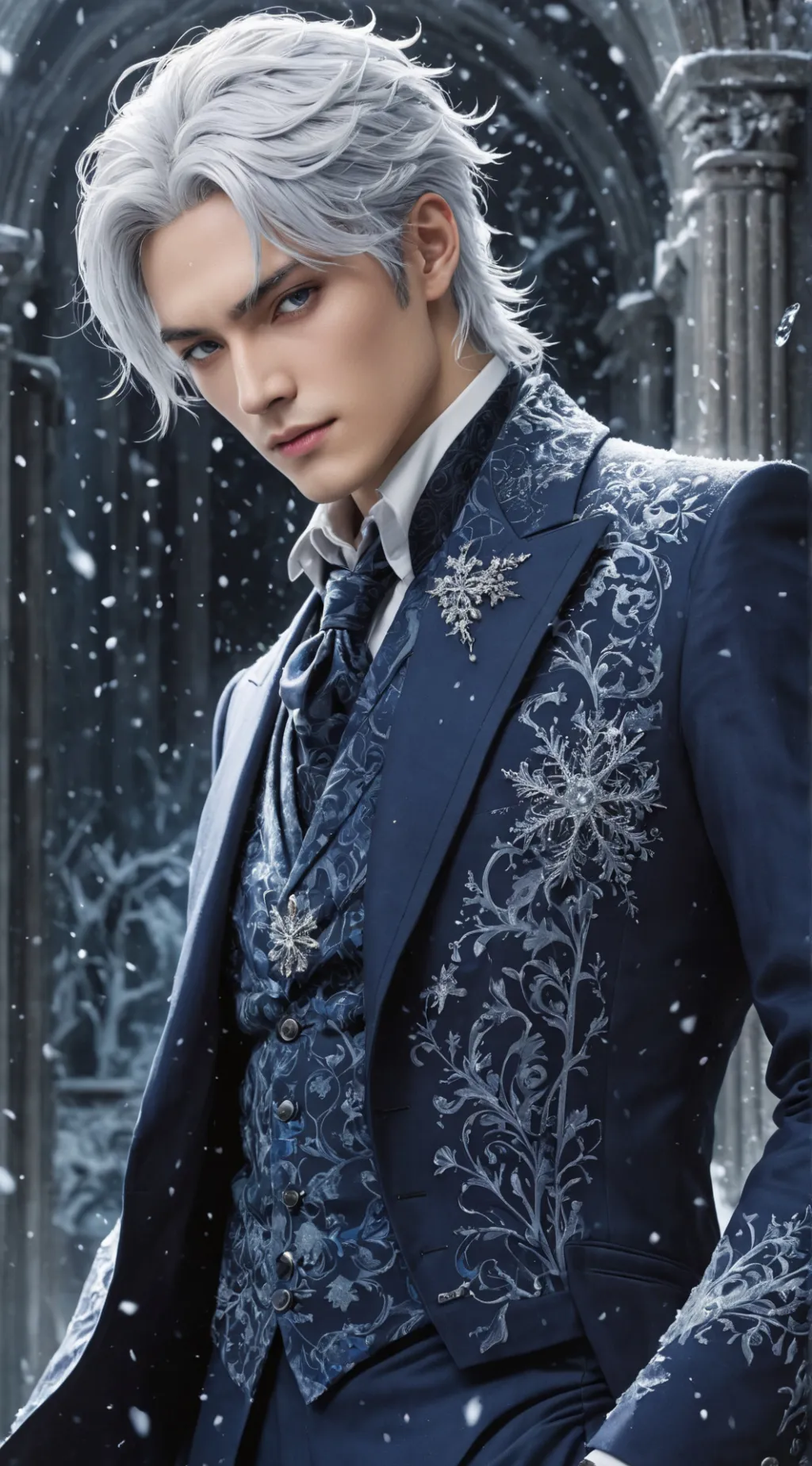 ai character: Frost background