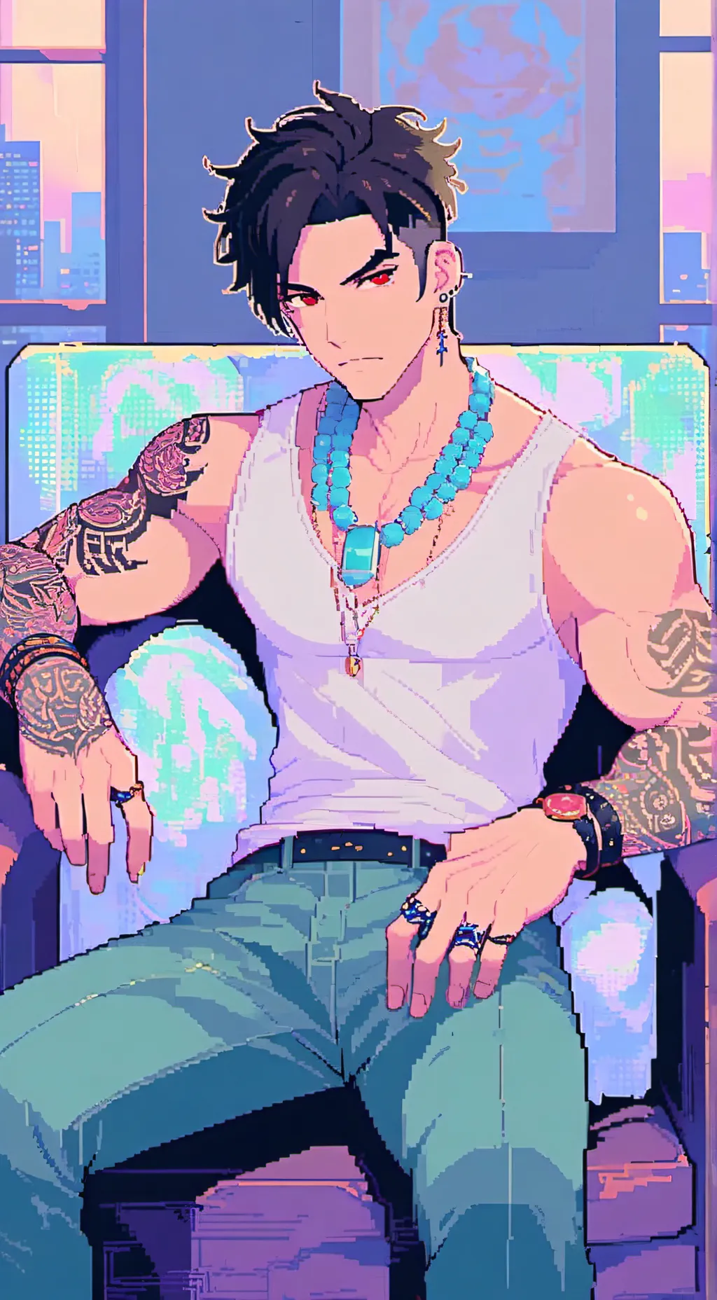 ai character: Rex background