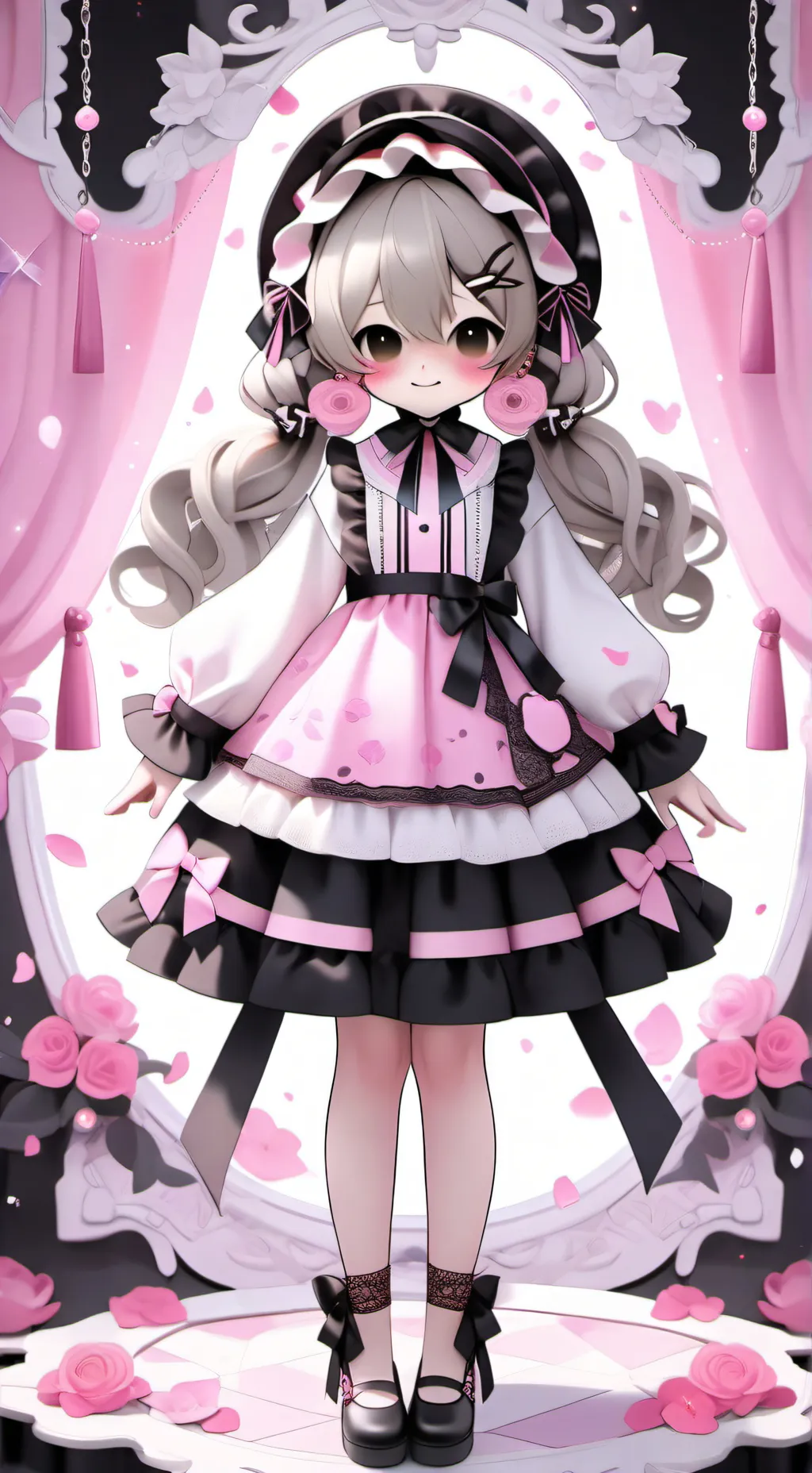 ai character: miss circle x you background