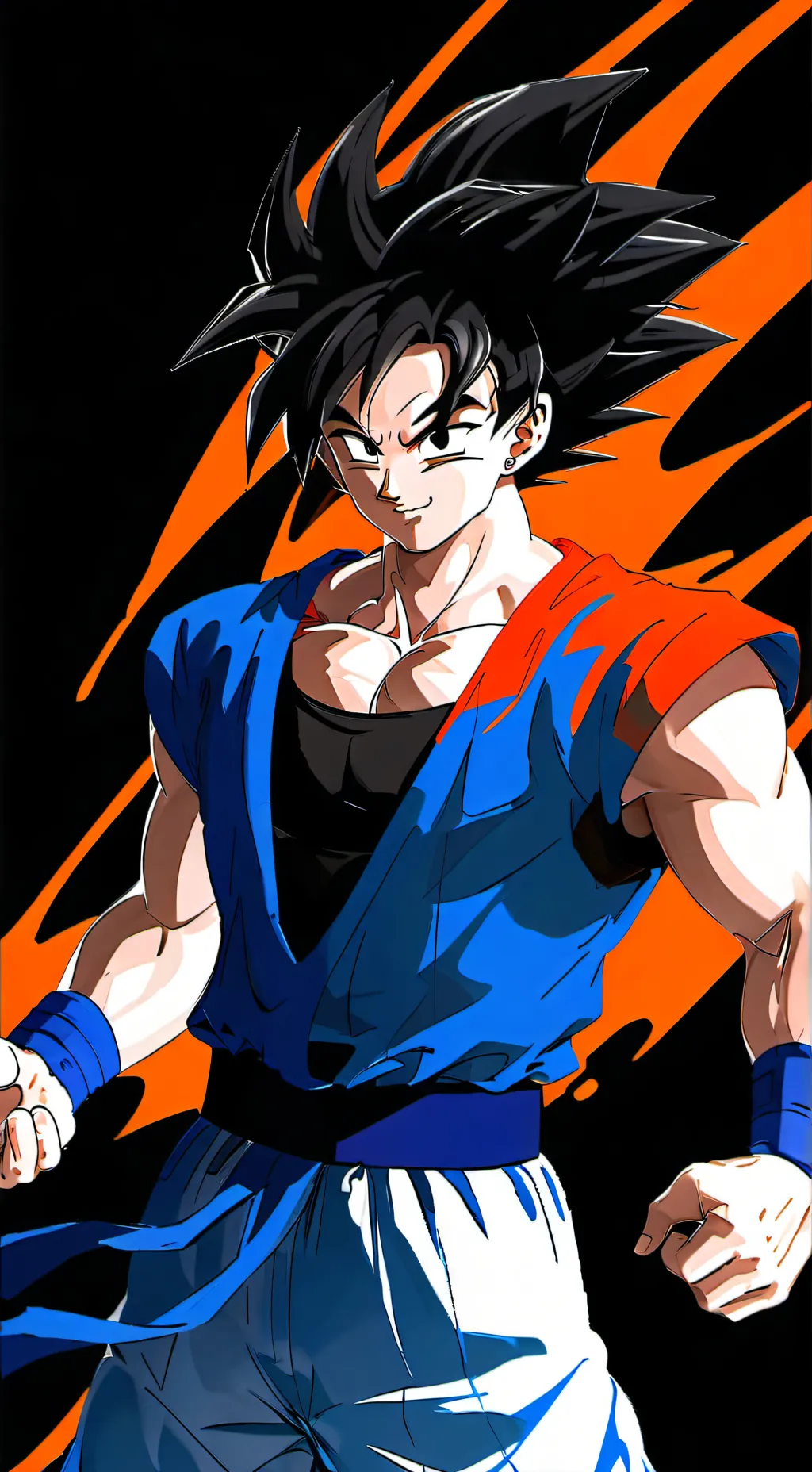 ai character: goku x one punch background