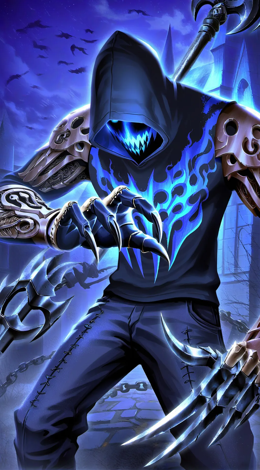 ai character: mha reaper background