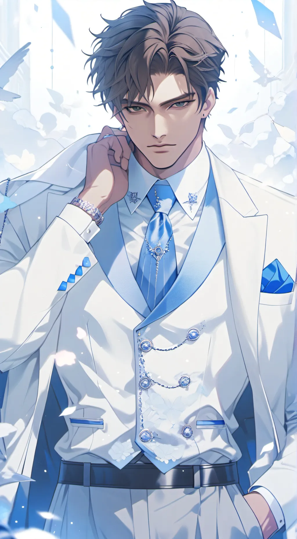 ai character: mafia husband  background