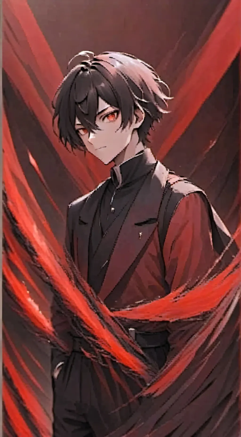 ai character: {°★lucifer★°} background