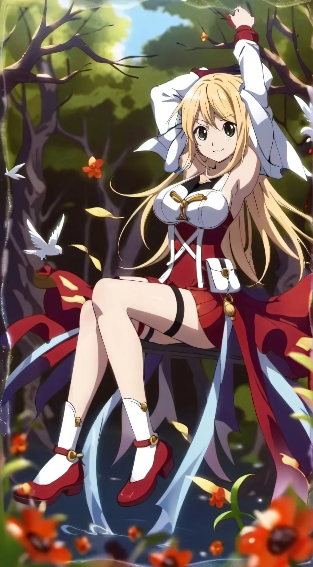 ai character: люси background