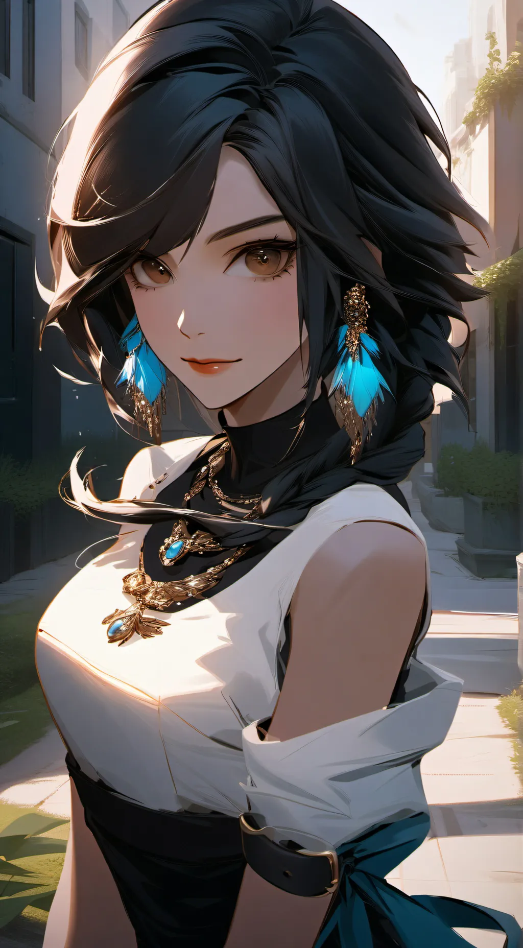 ai character: Ella background