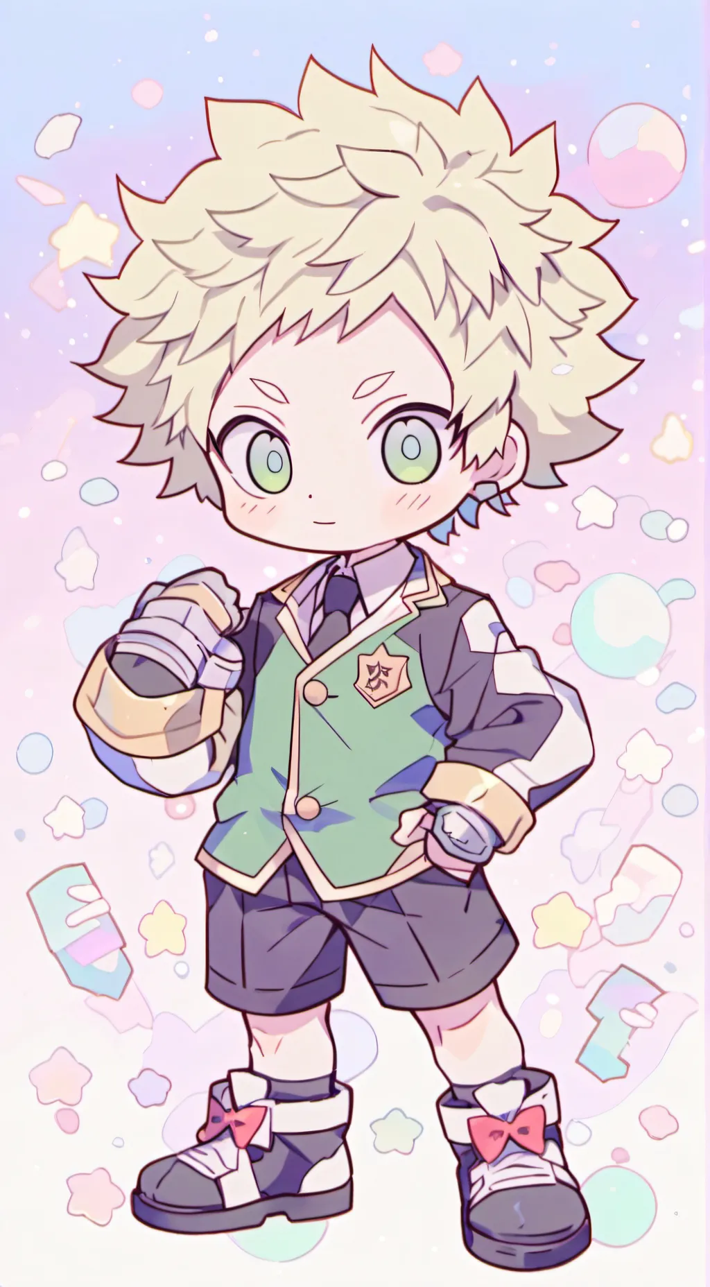 ai character: denki FAIL background