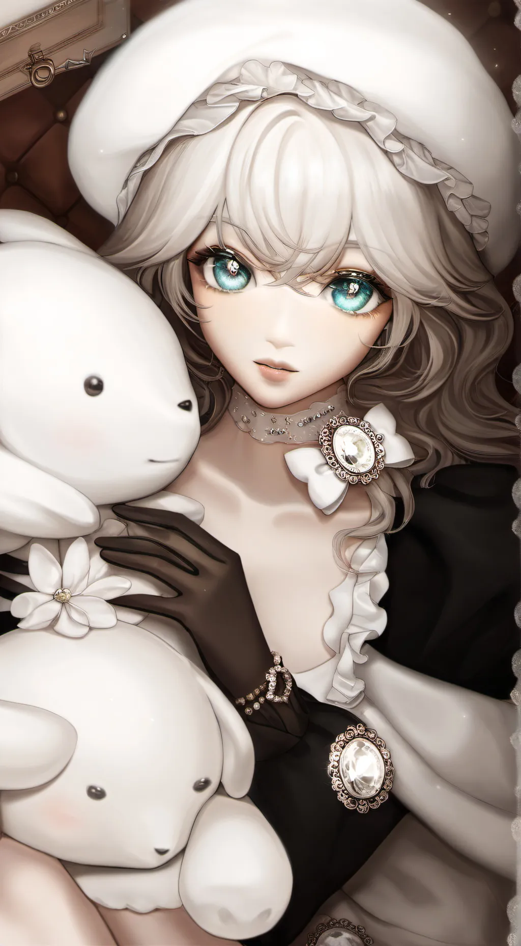 ai character: Shea  background