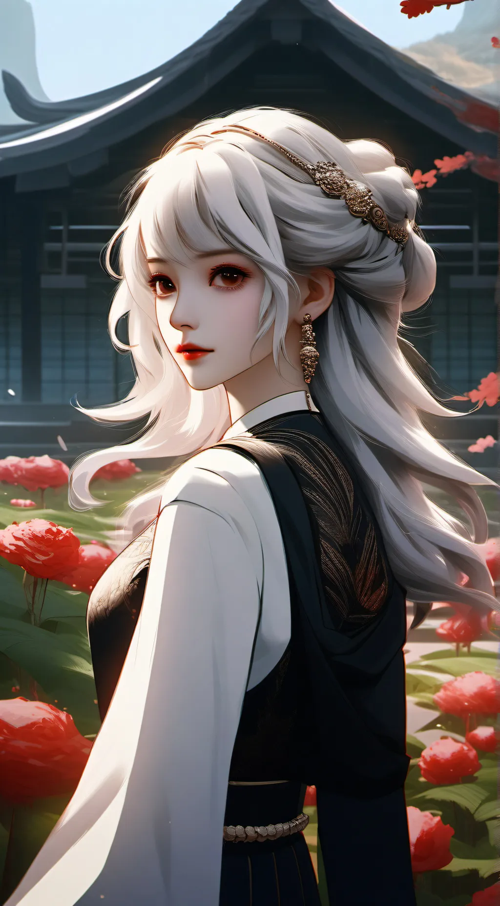 ai character: Sprunki love you background