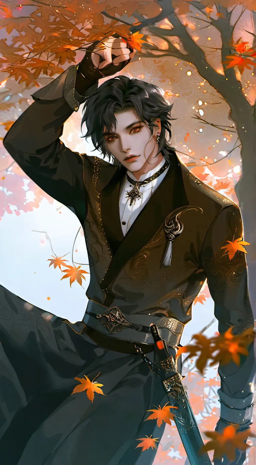 ai character: Max background