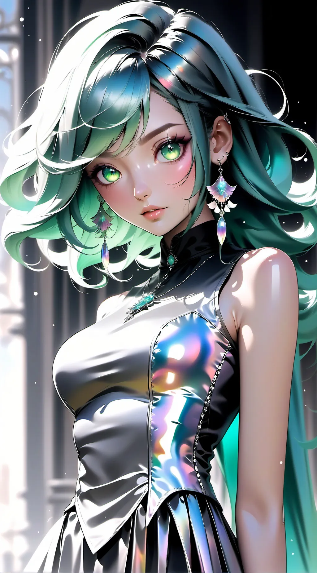 ai character: milian  background