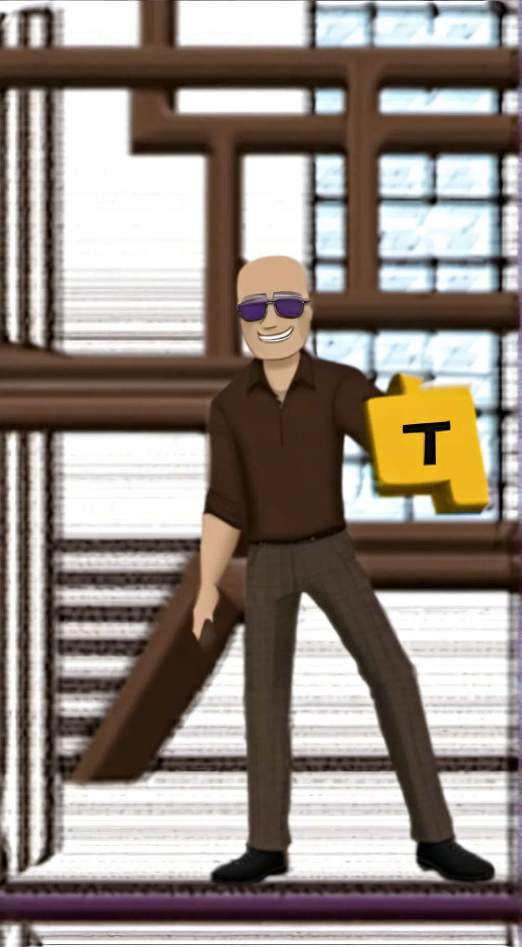 ai character: TadTheMerchant background