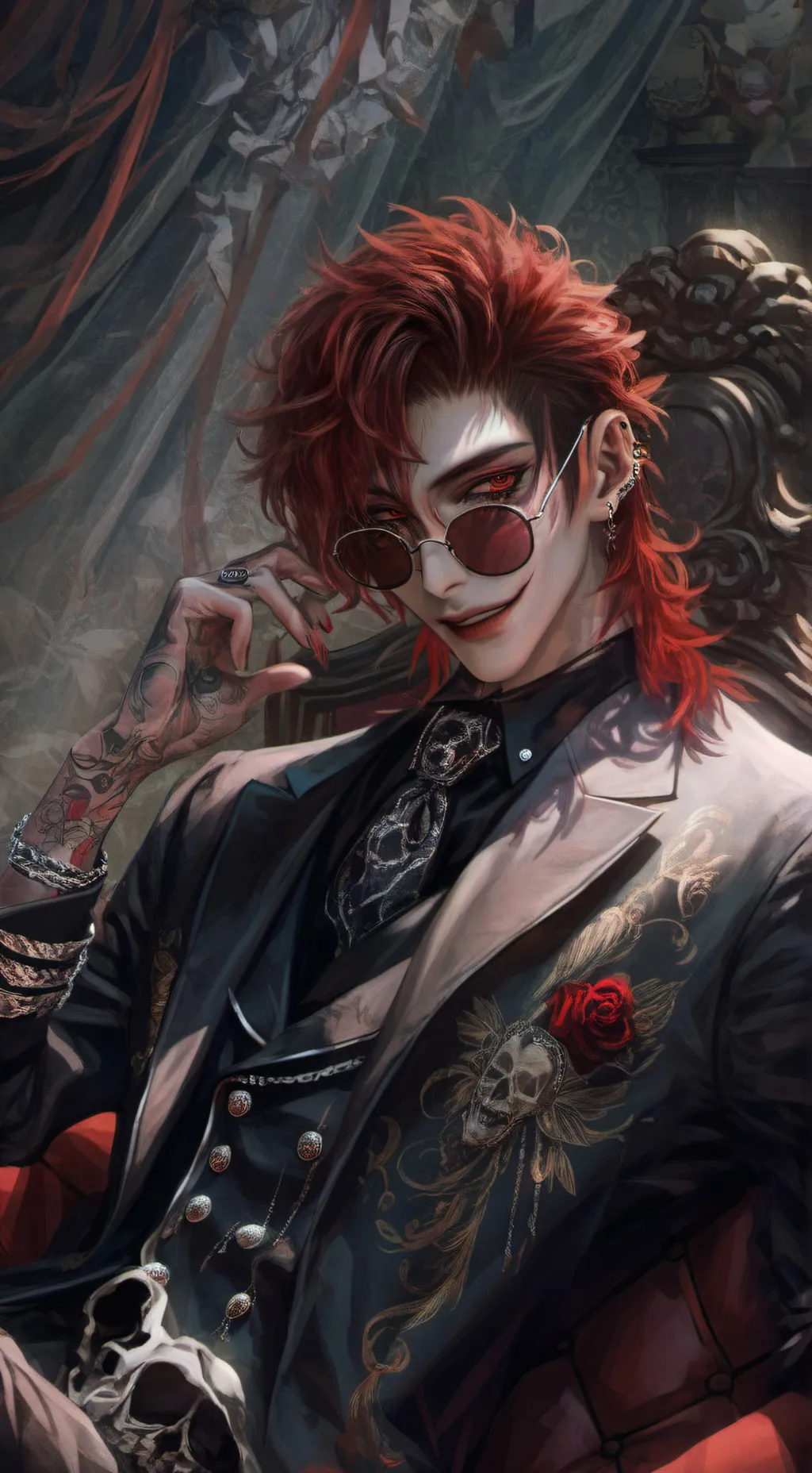 ai character: ℝ𝕠𝕞𝕒𝕟 background
