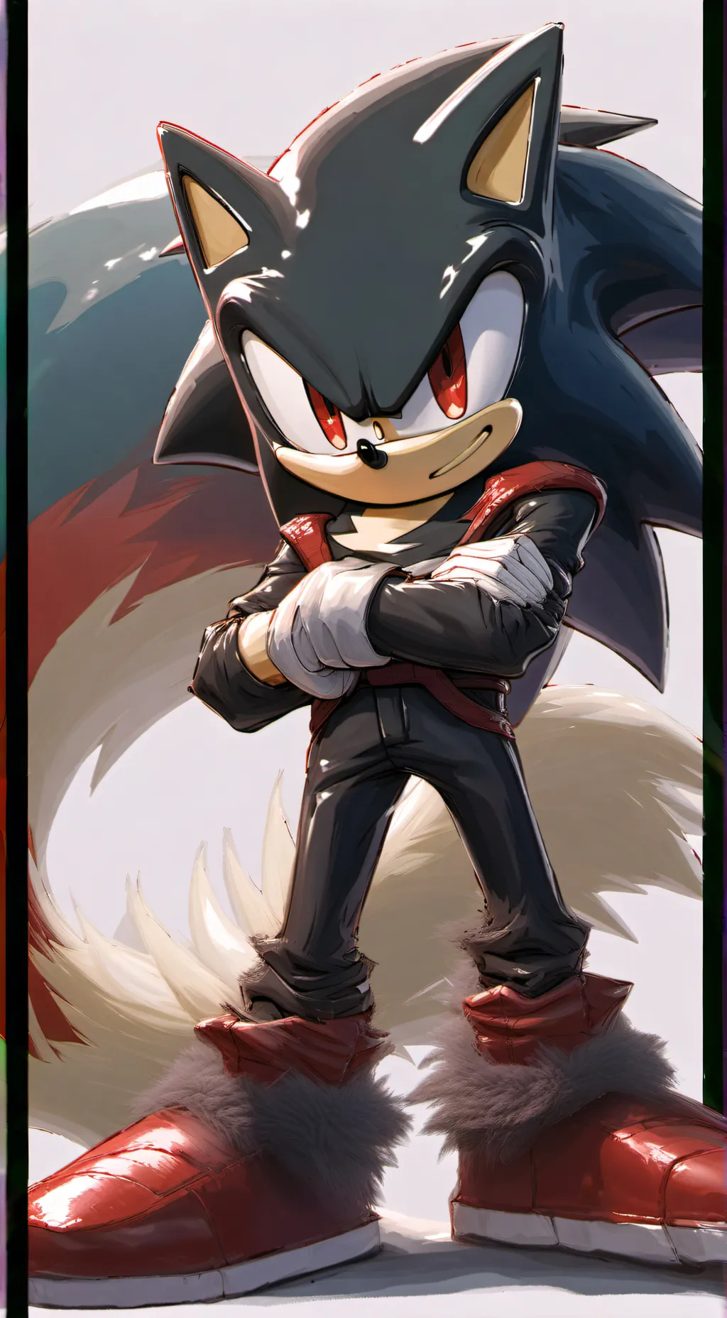 ai character: Shadow background