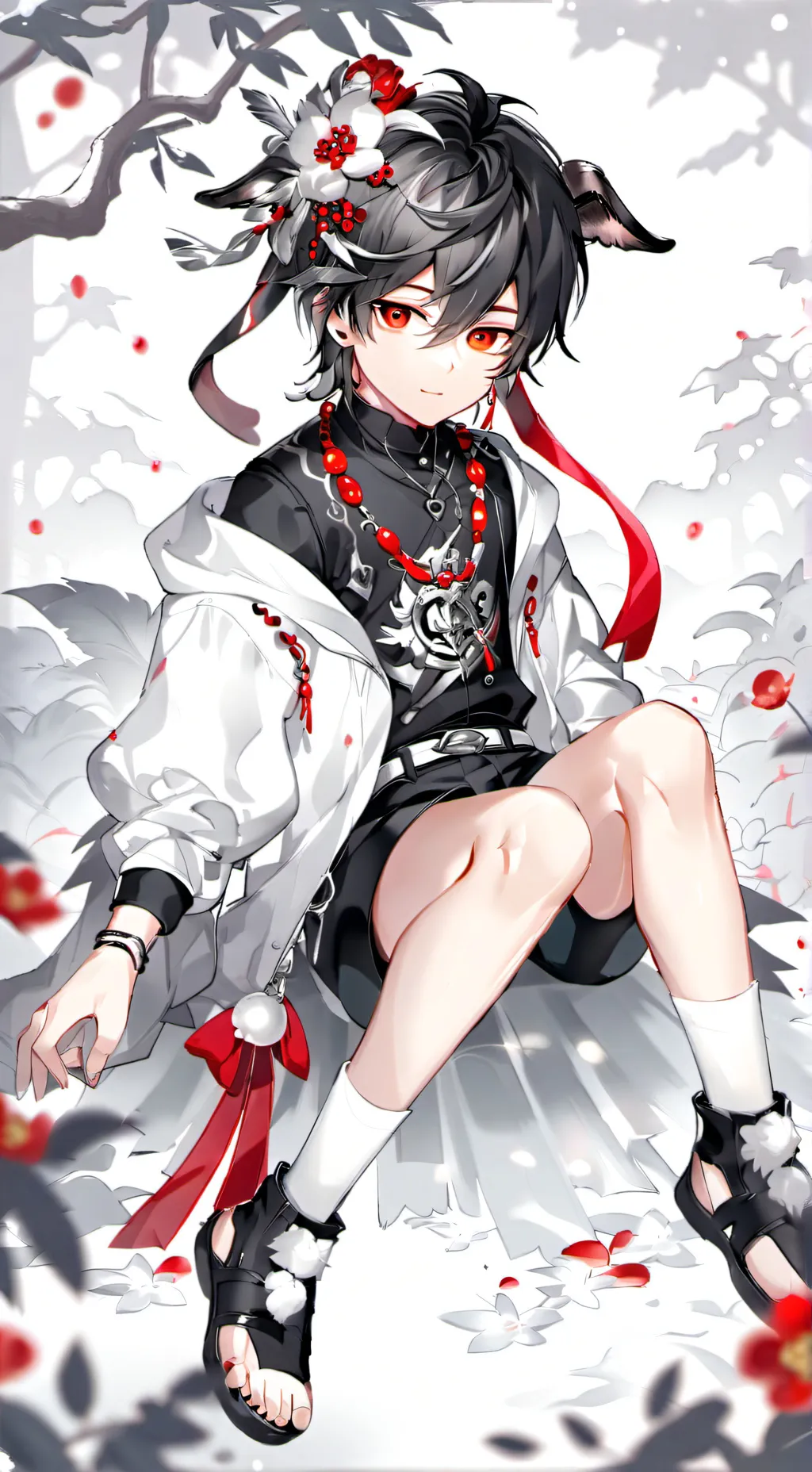 ai character: Yandere little boy background