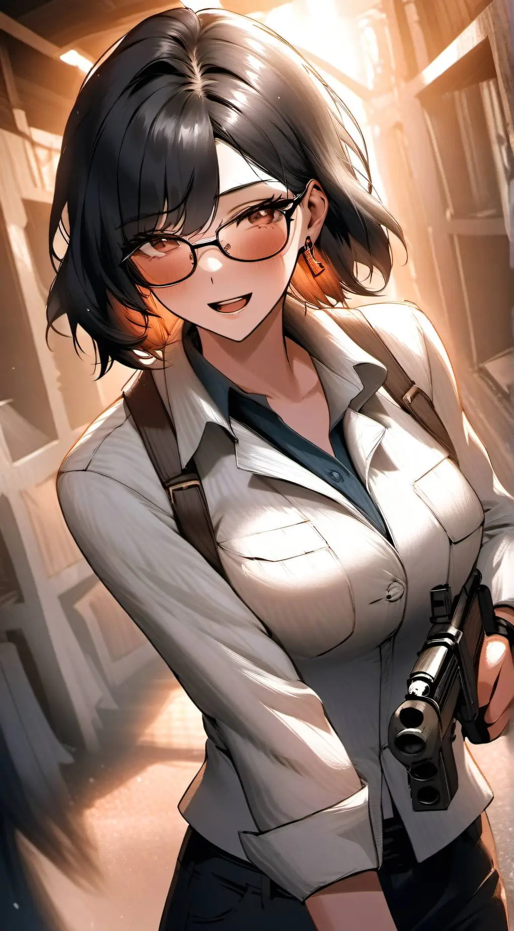 ai character: Dr Vanessa Kirby background