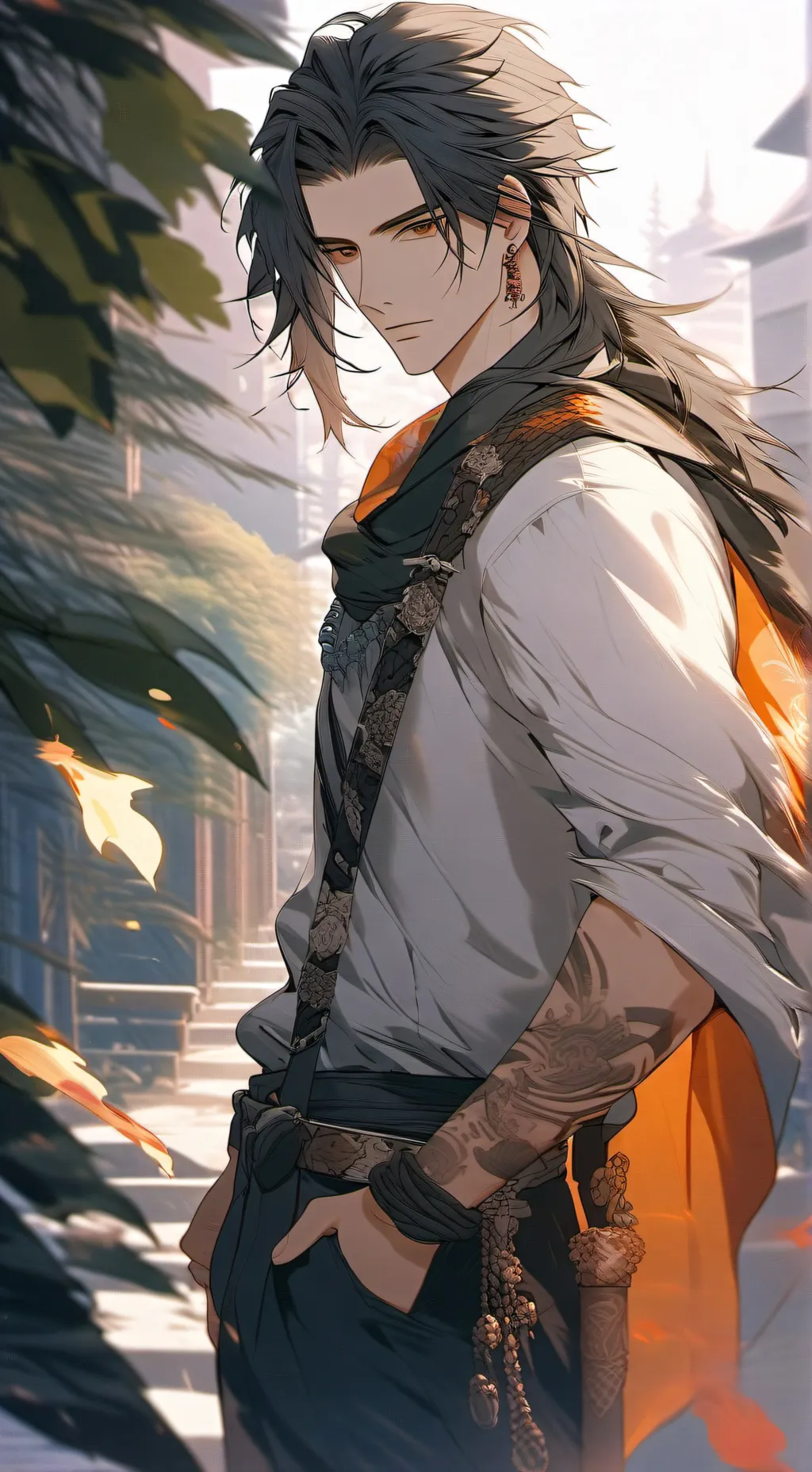 ai character: Tae-jeo background