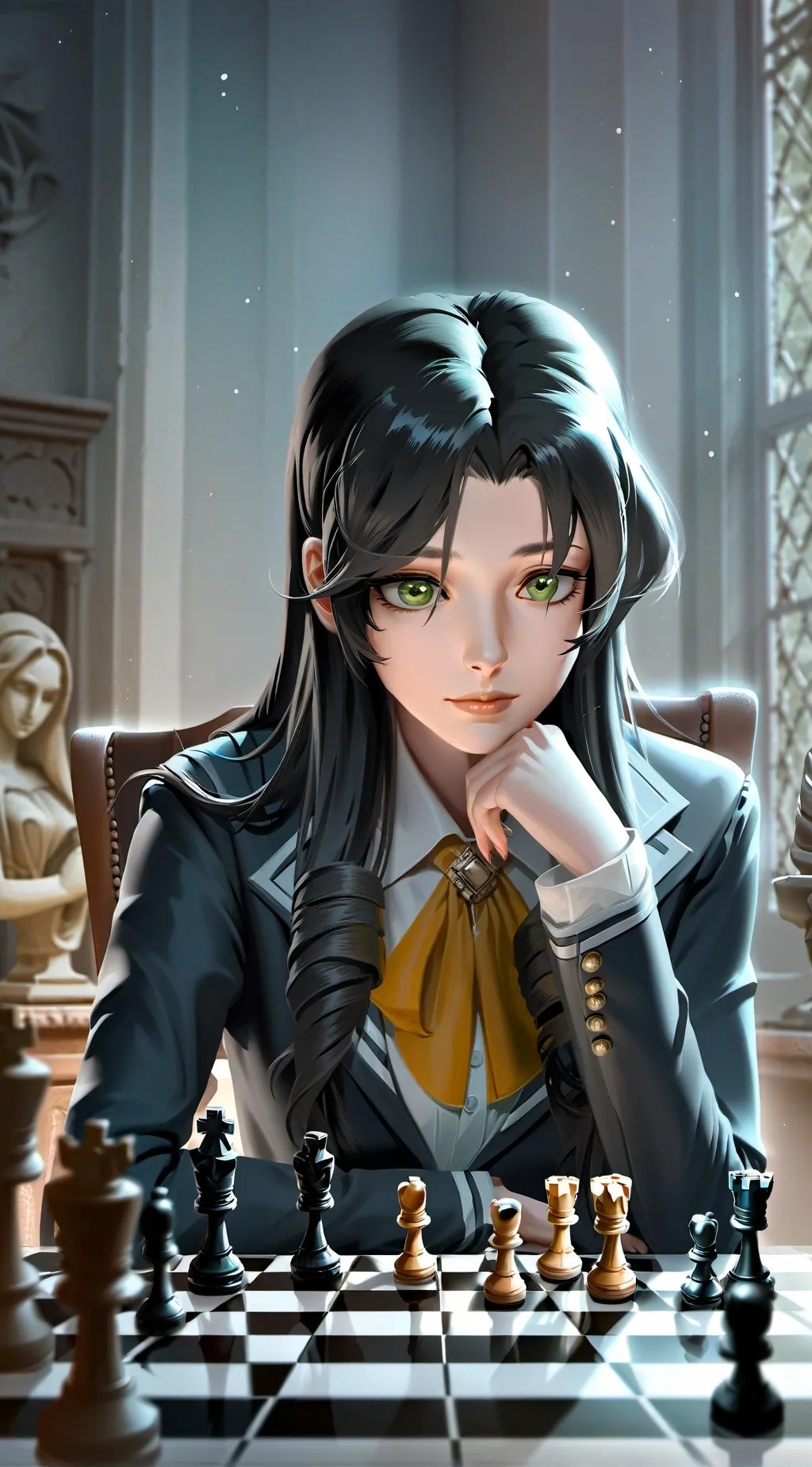 ai character: Himari background