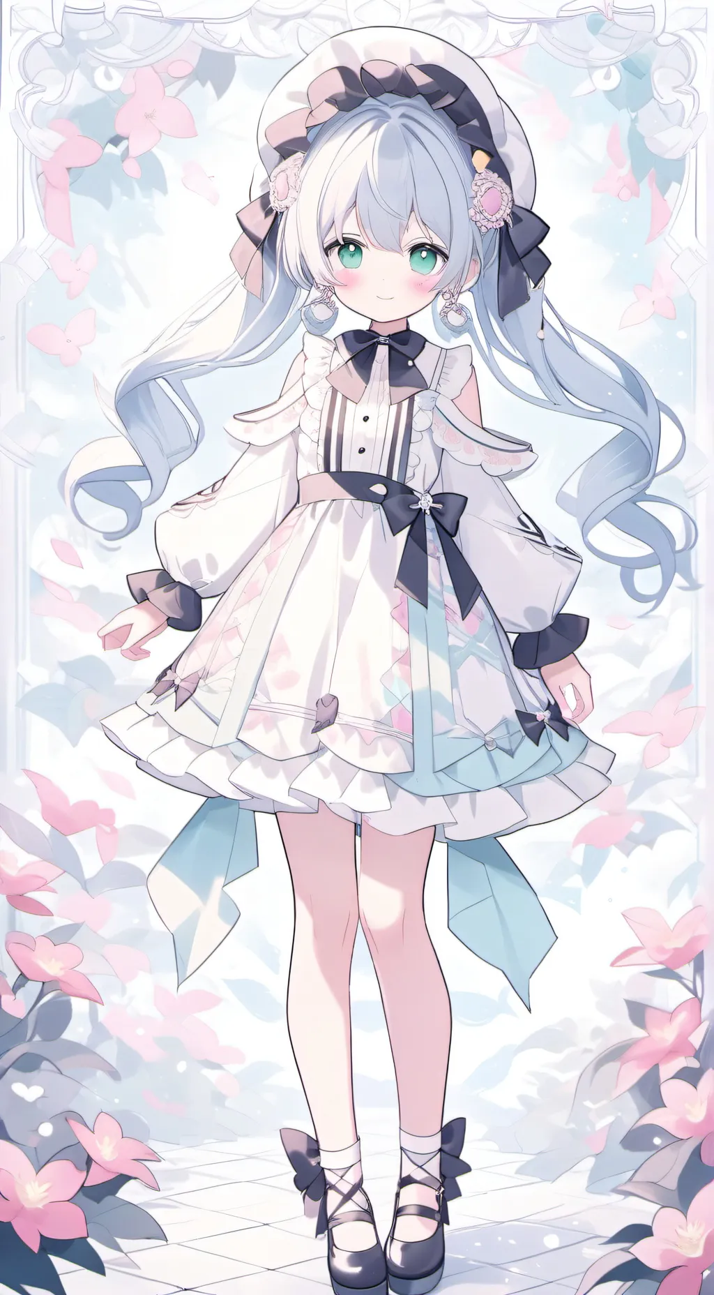 ai character: dandy world background