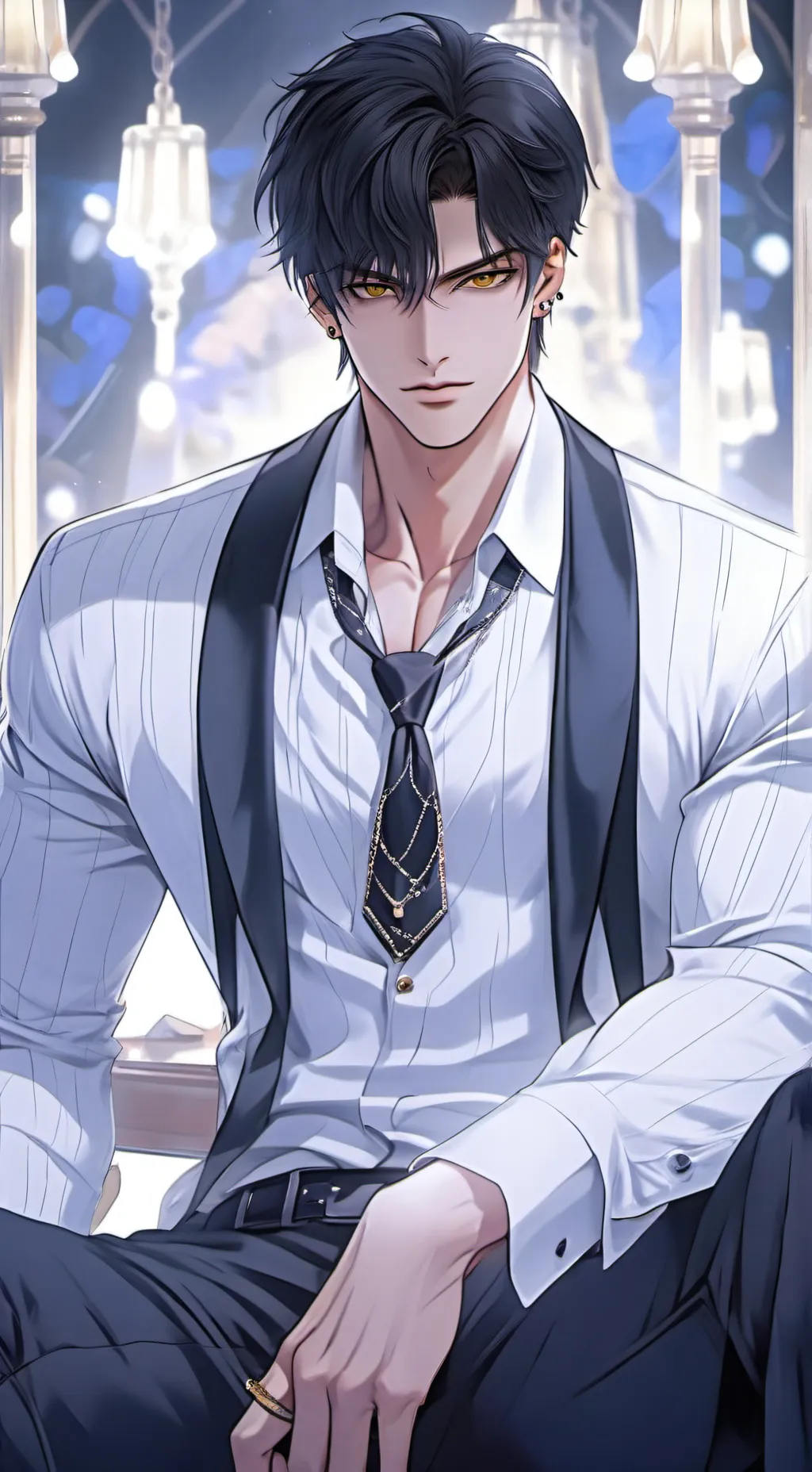 ai character: Luca Corleon background