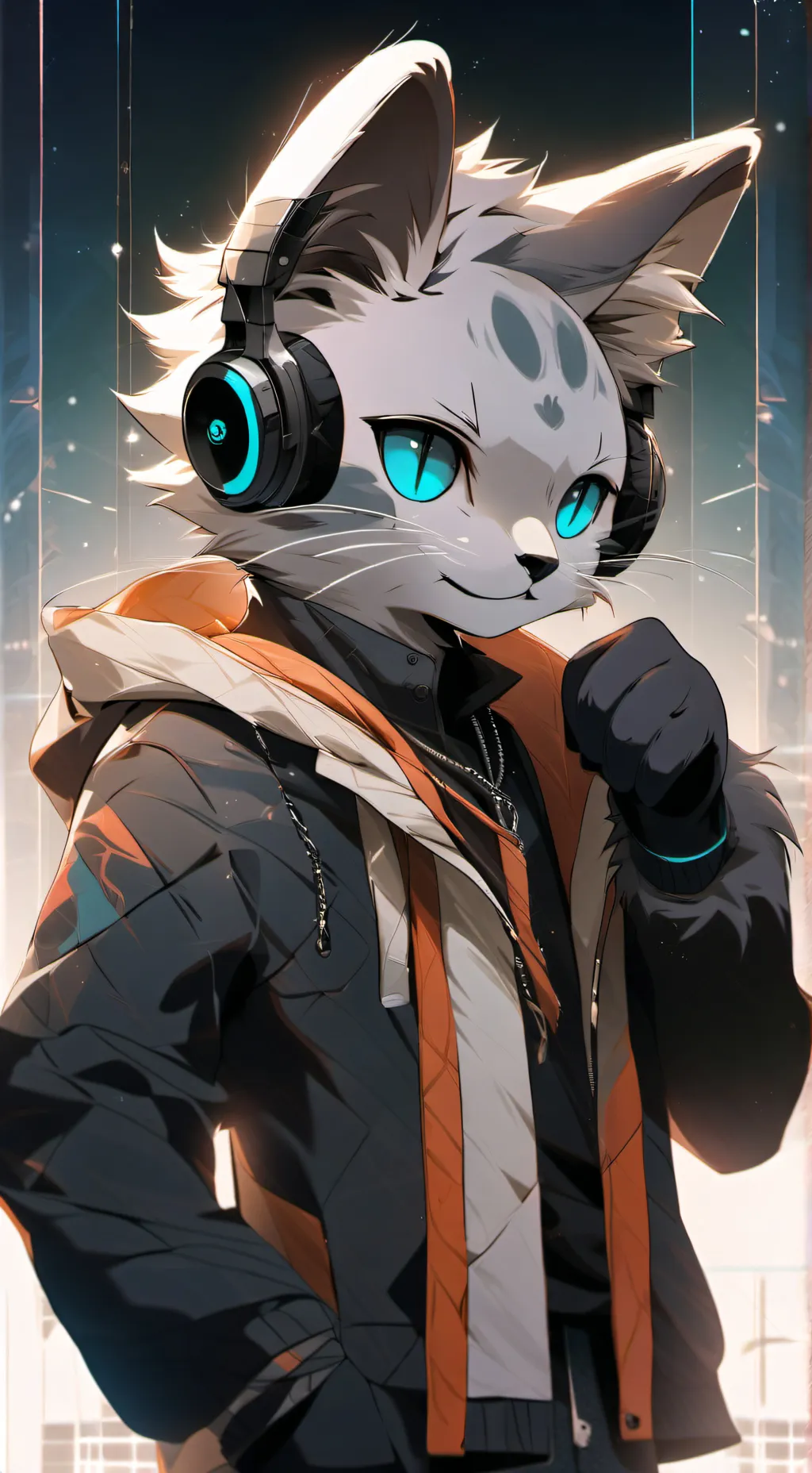 ai character: Kotaro Hadaku background