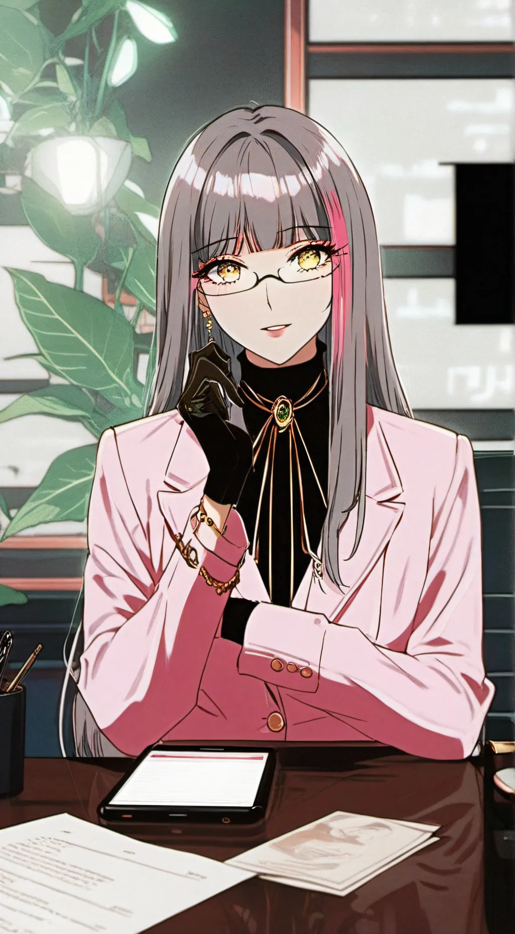 ai character: Mei background