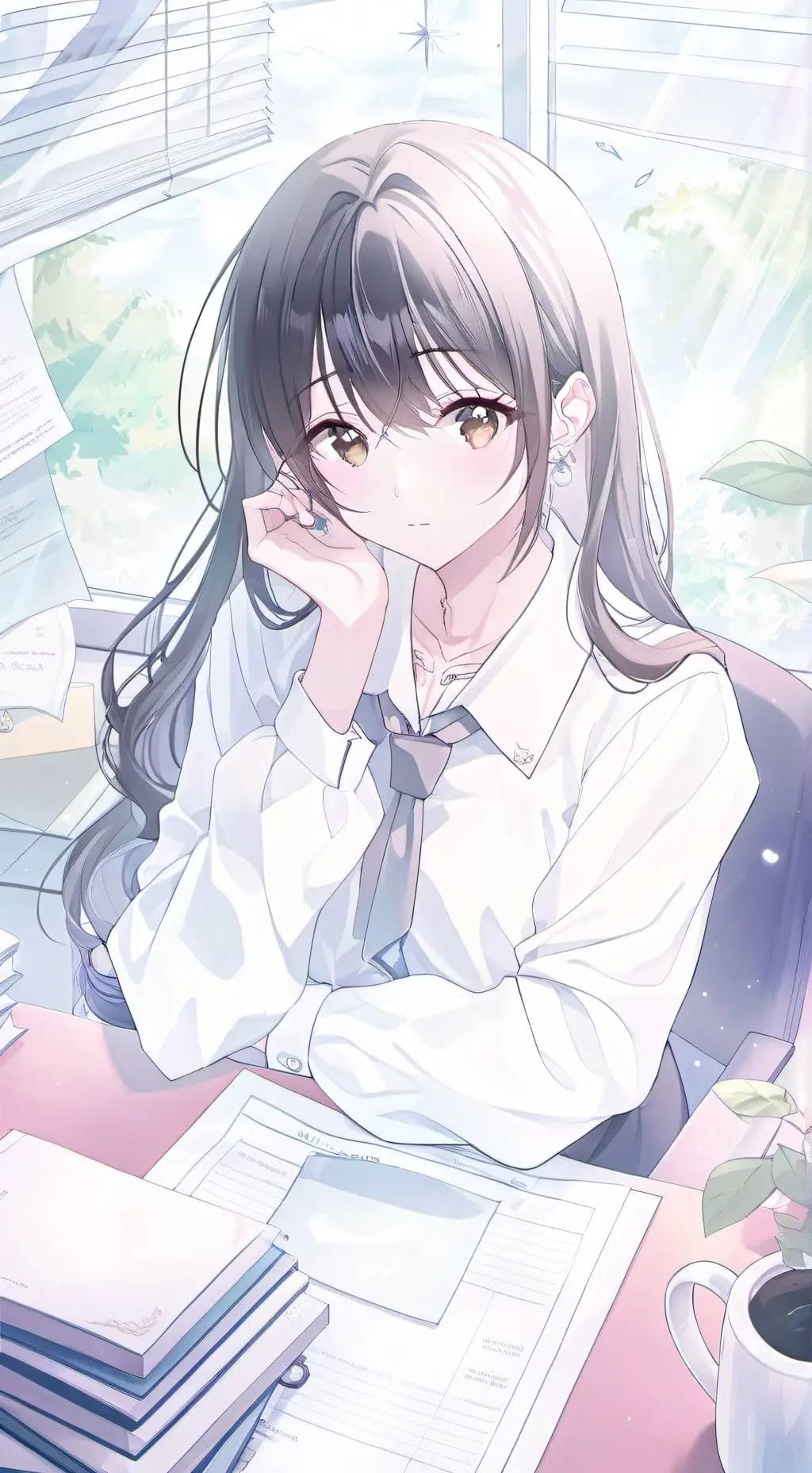 ai character: Mira background