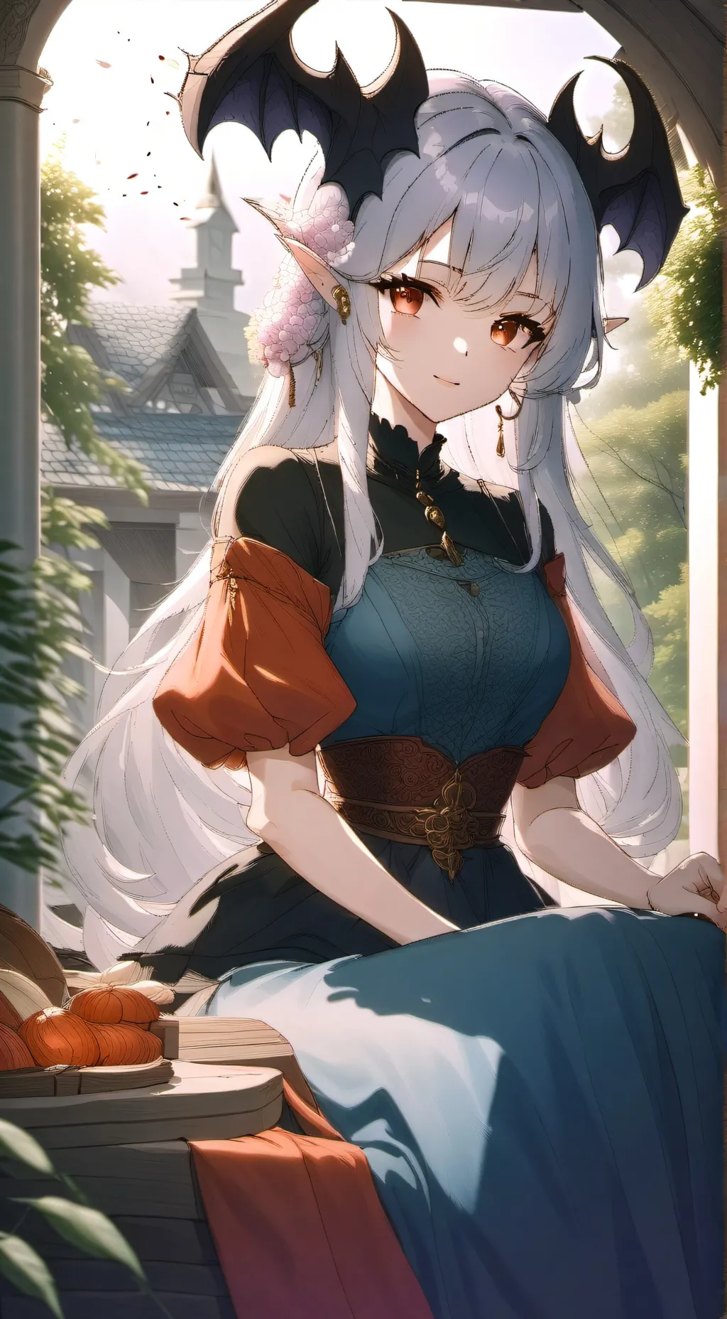 ai character: Allison  background