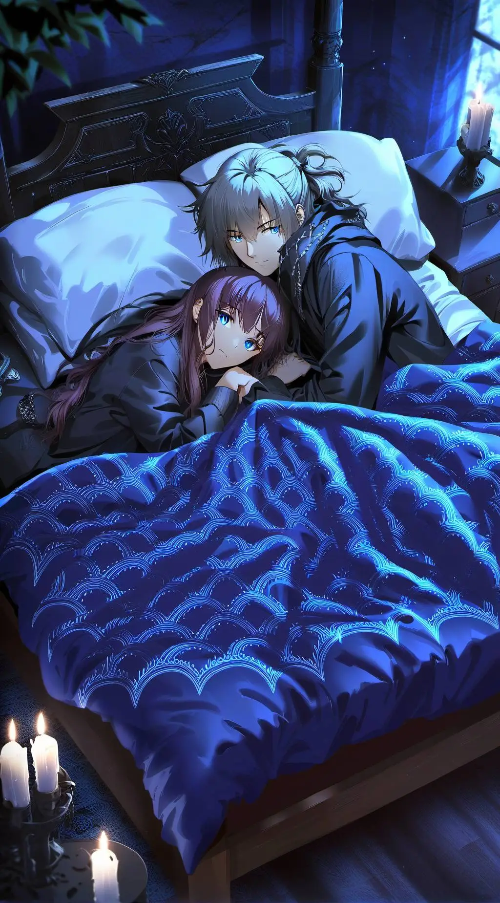ai character: Bed Talk background