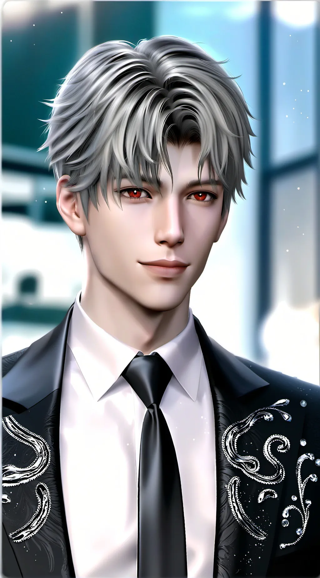 ai character: King Drew background