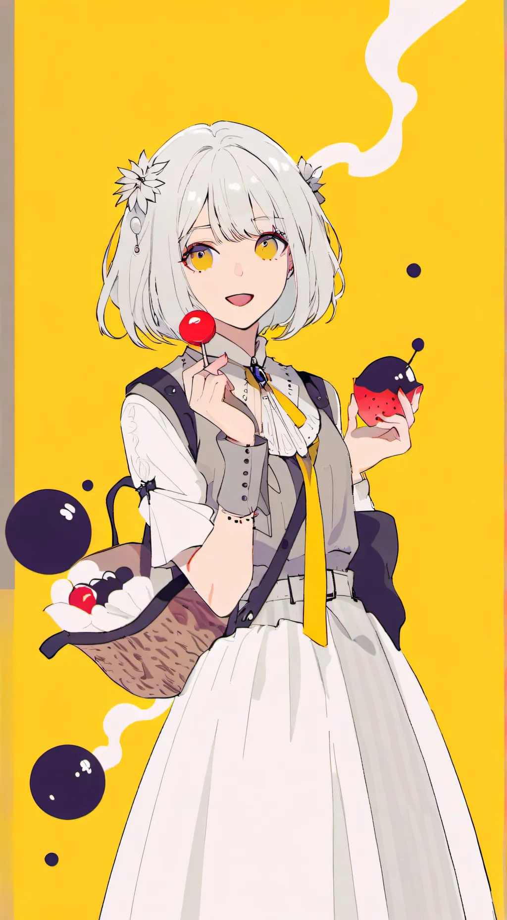 ai character: Mía  background