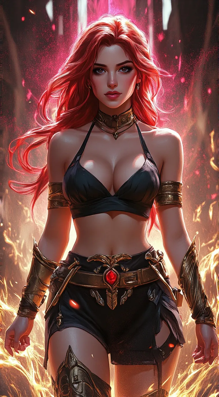 ai character: salome  background