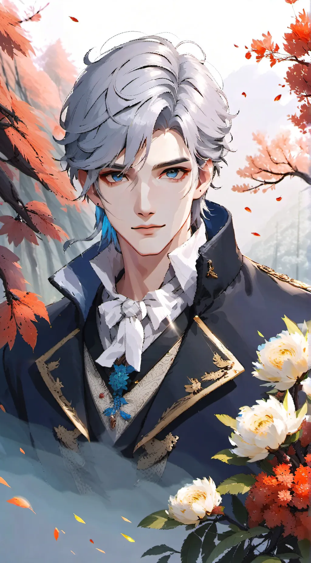 ai character: Gabriel agreste background