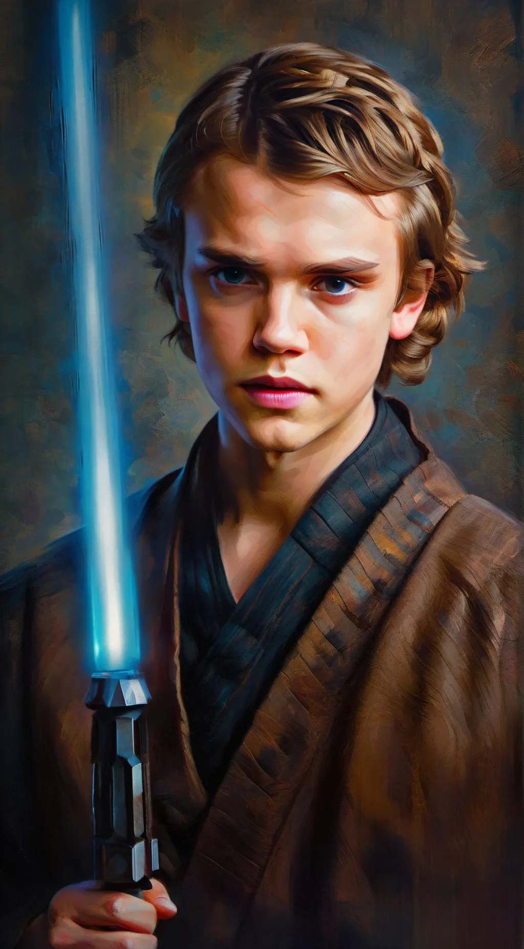 ai character: Anakin skywalker  background