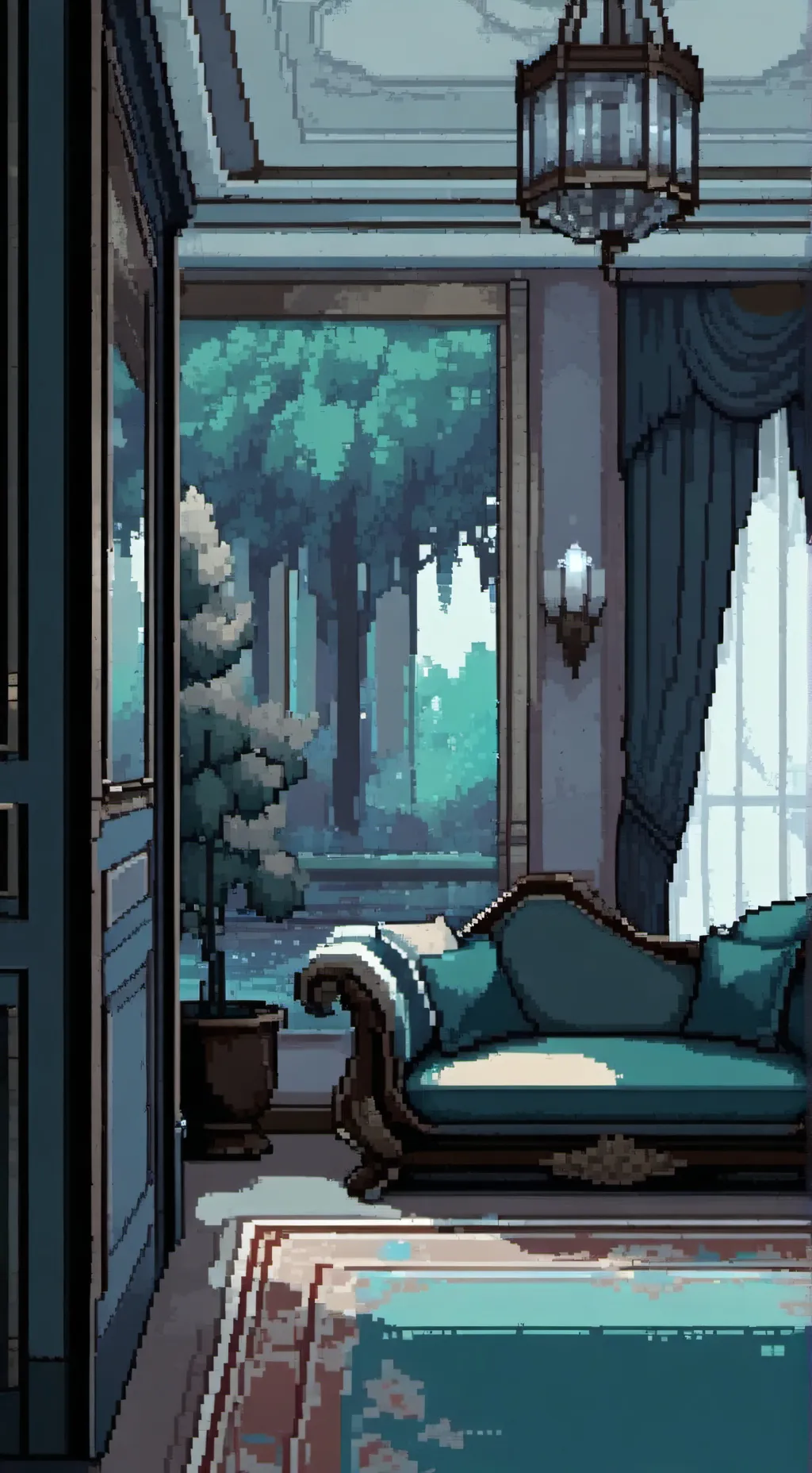 ai character: ꓄ꏂꋬꍌꋬꋊ༶•┈┈⛧┈♛ background