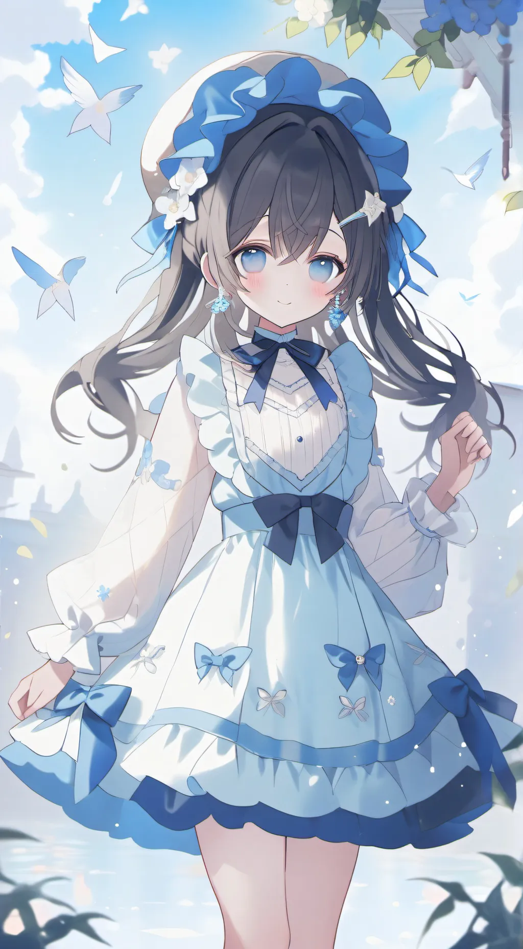ai character: new school background