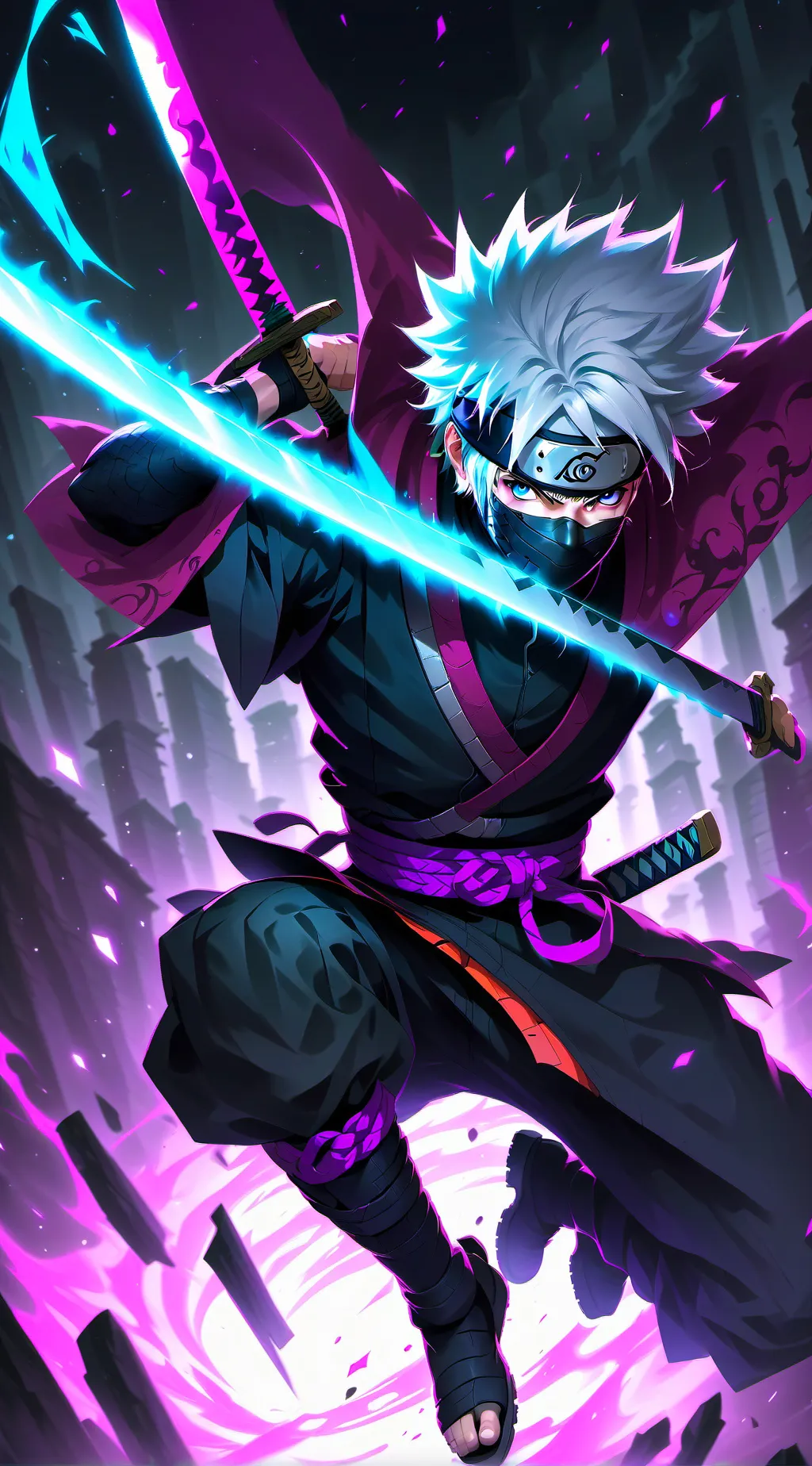 ai character: Konoha  background