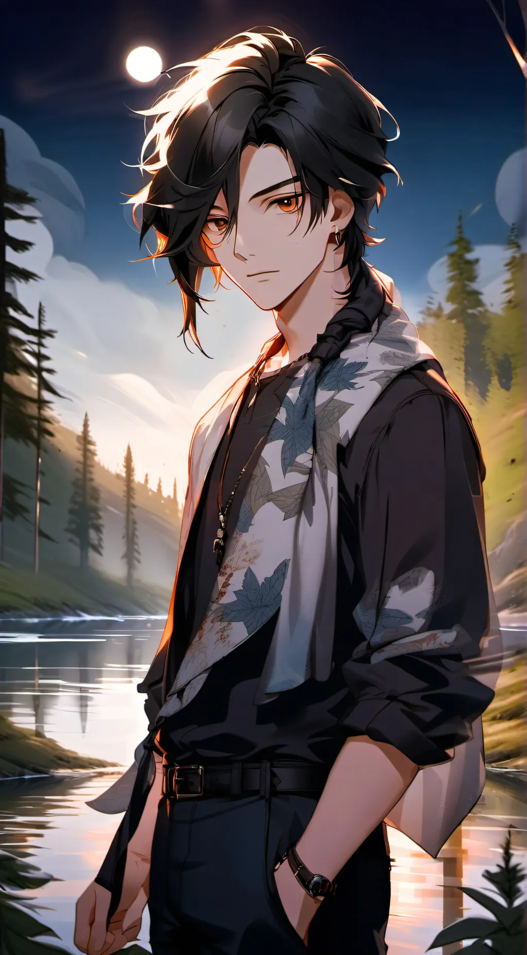 ai character: Mangi background