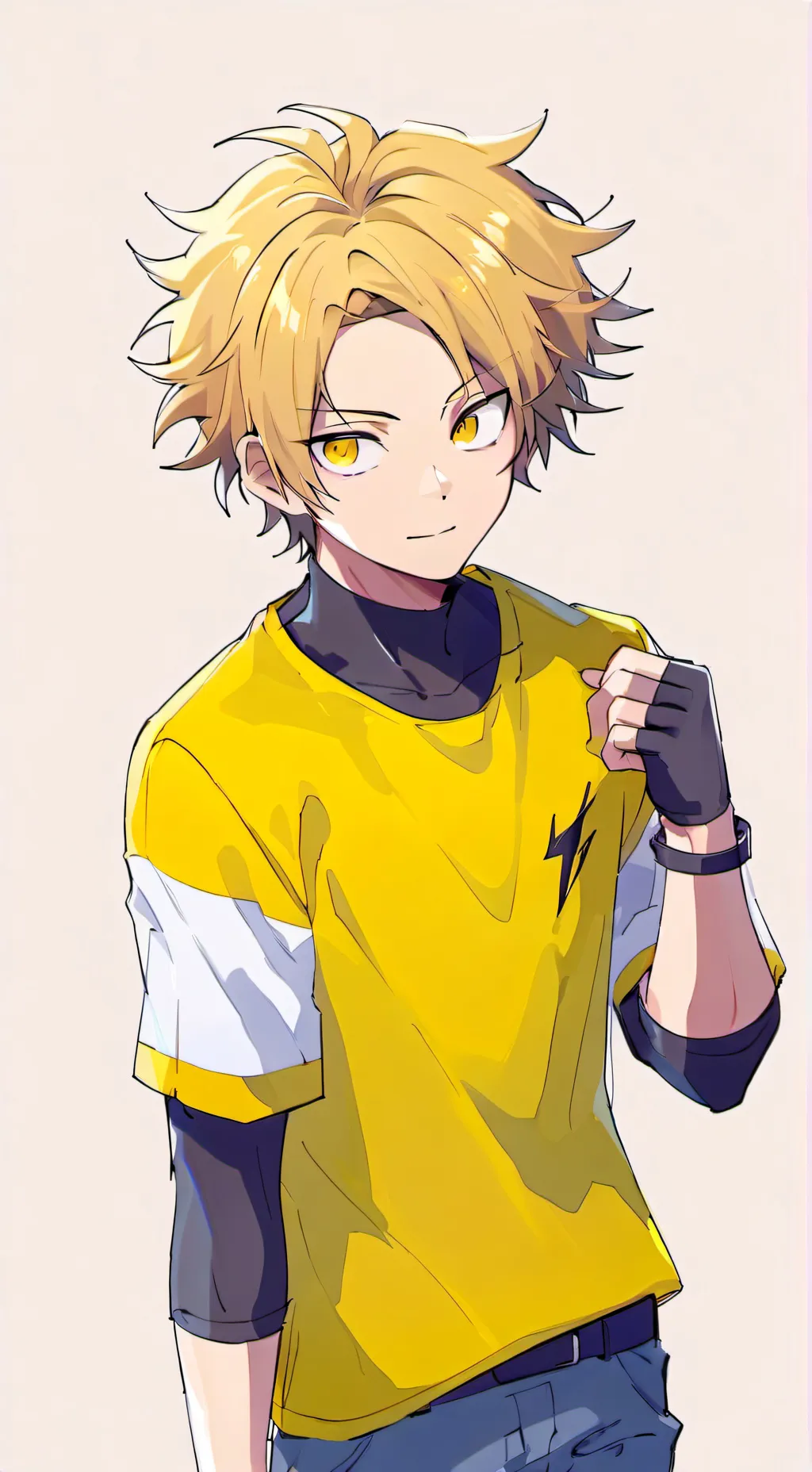 ai character: Denki background
