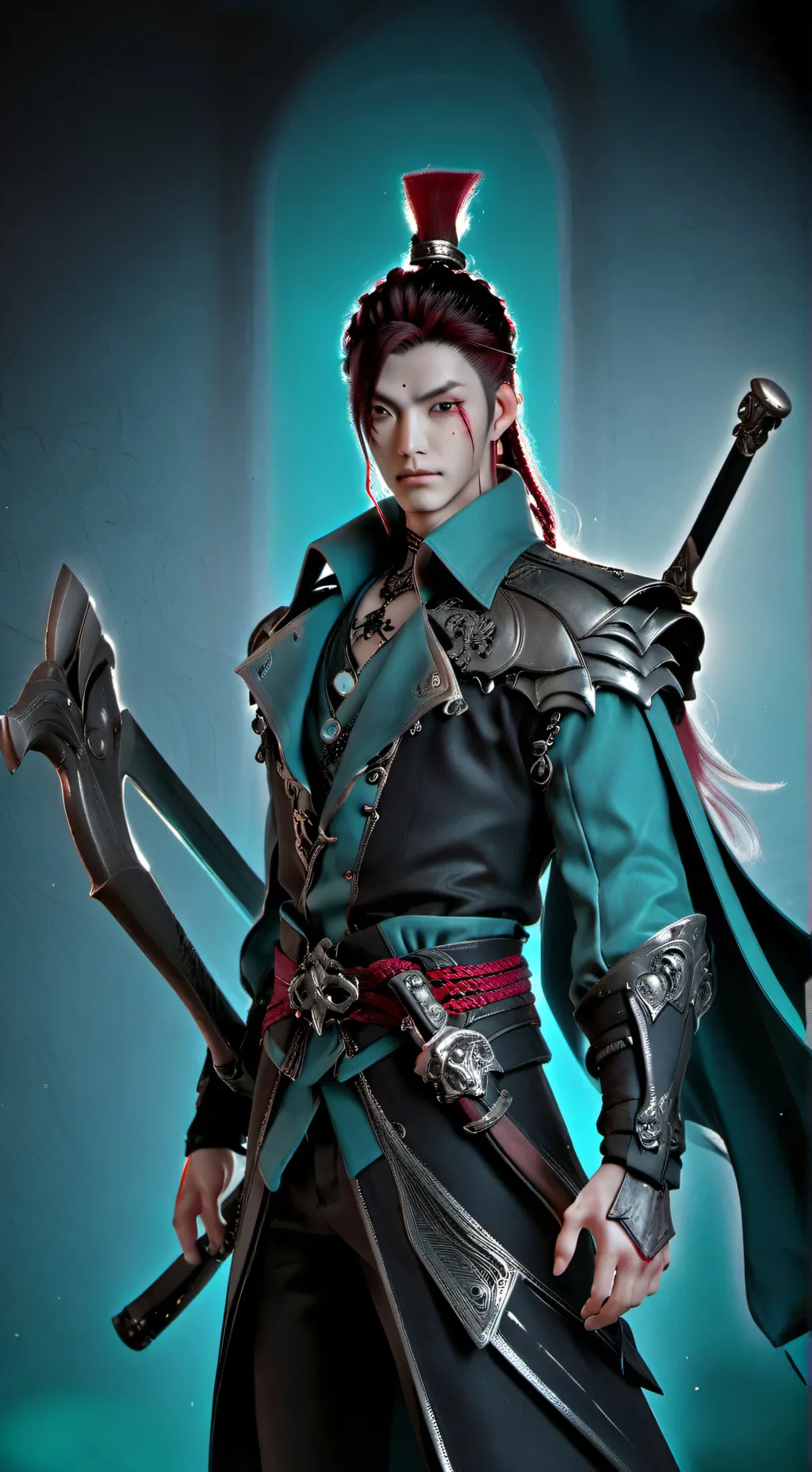 ai character: Johnny  background