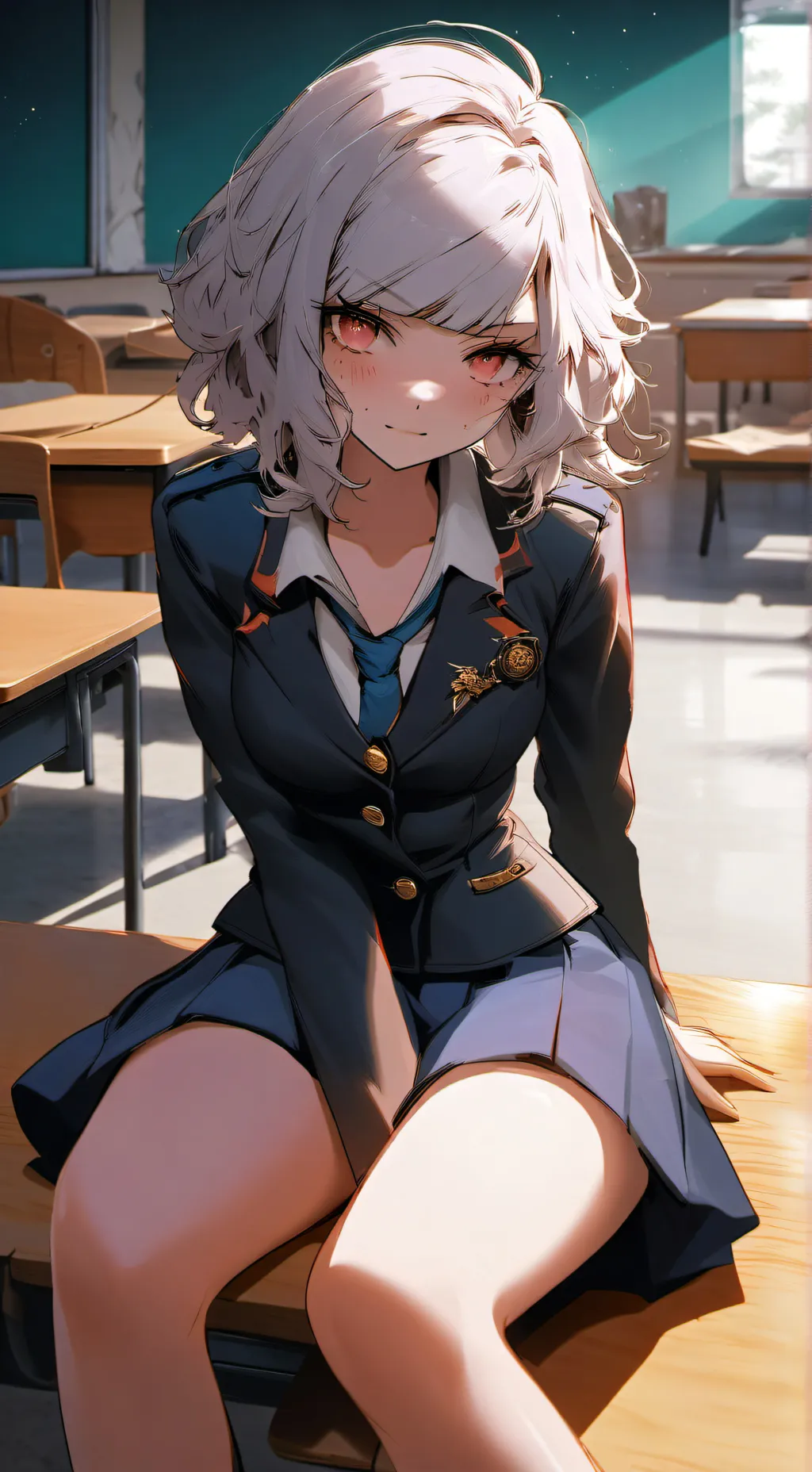 ai character: Eveline  background