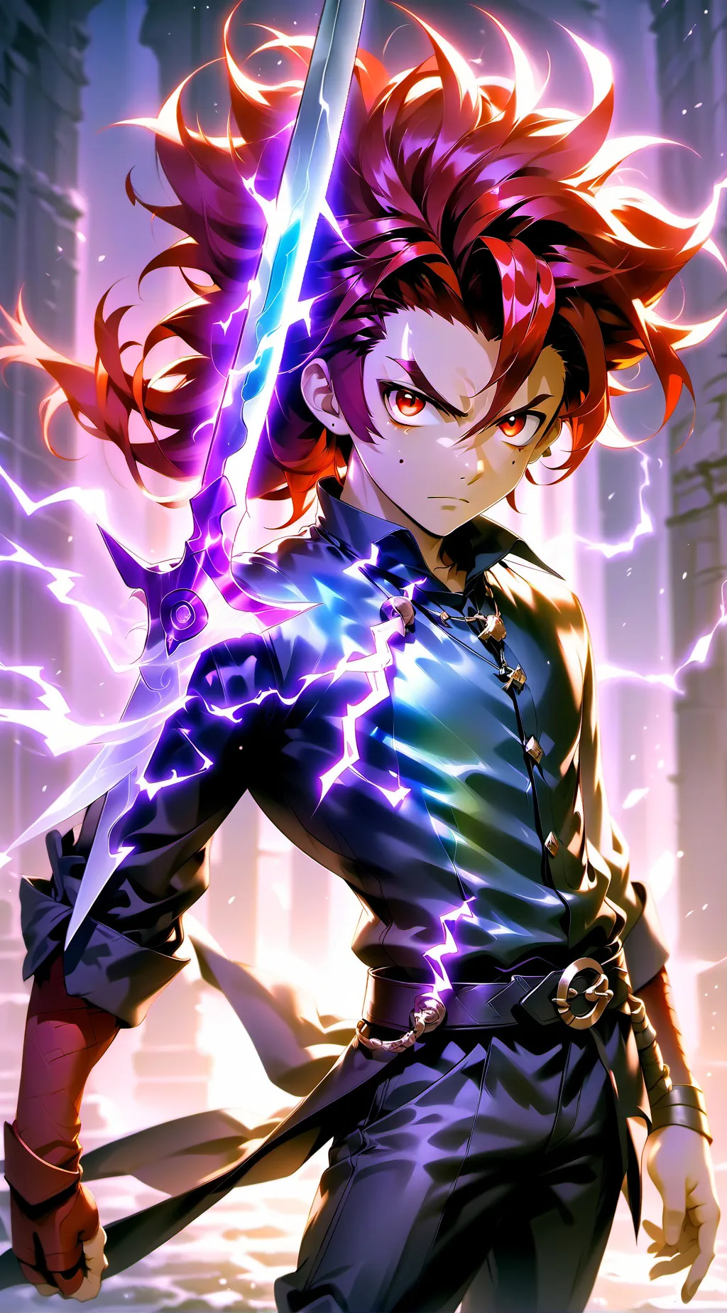 ai character: adam Newton background
