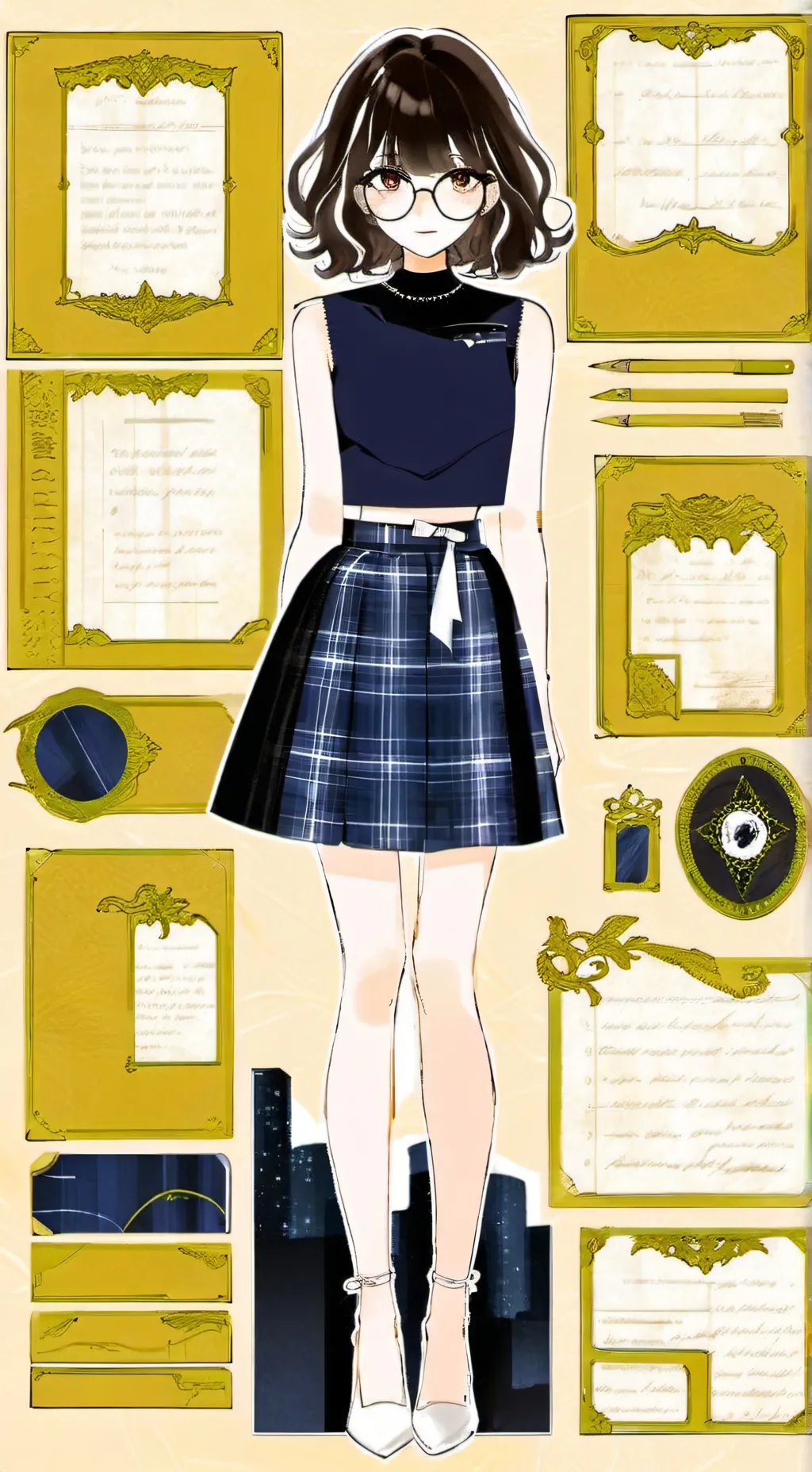 ai character: ✨Mha night✨ background