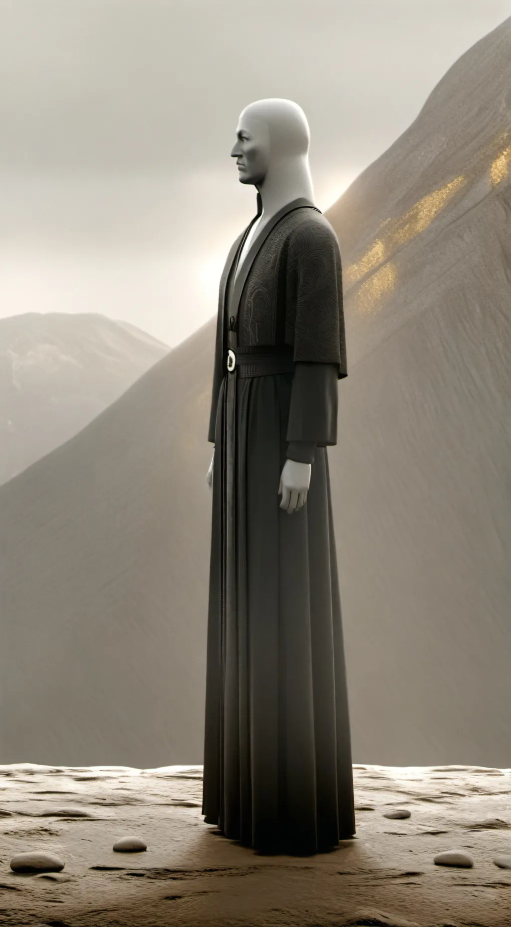 ai character: Rock background