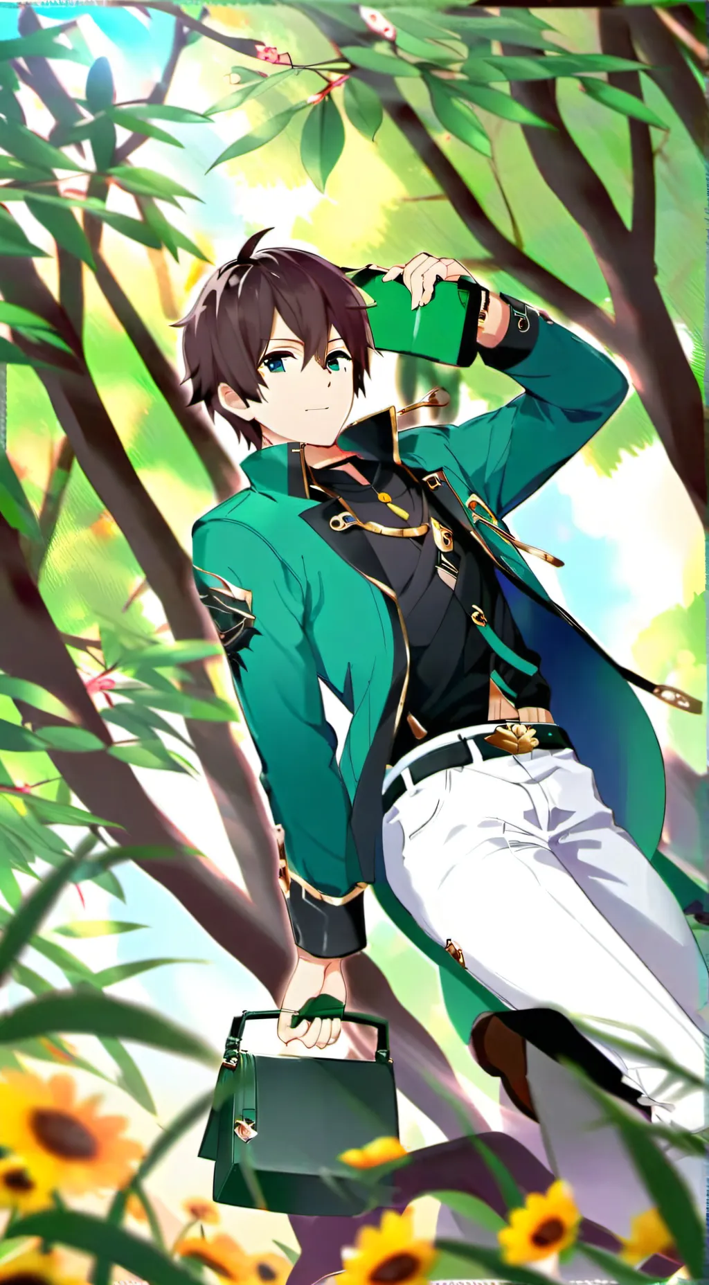 ai character: Konosuba! background