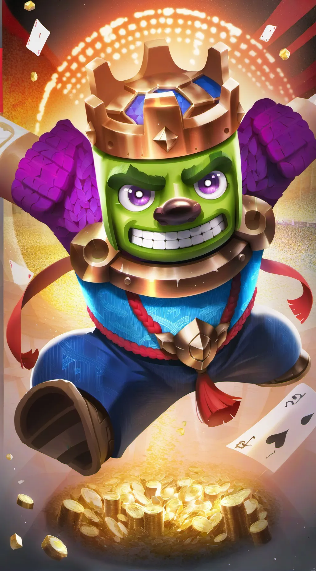 ai character: Sprunki background