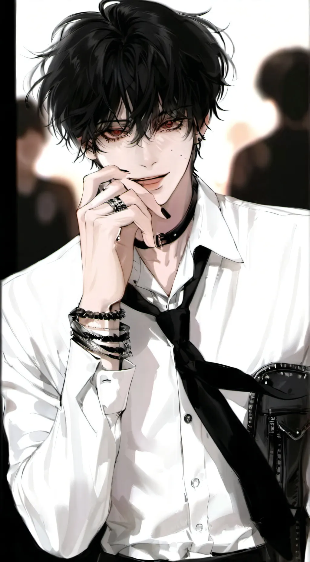 ai character: 𝗥𝗶𝗻 ˖ ࣪⊹ background