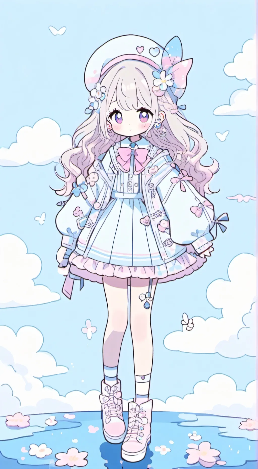 ai character: Toga background