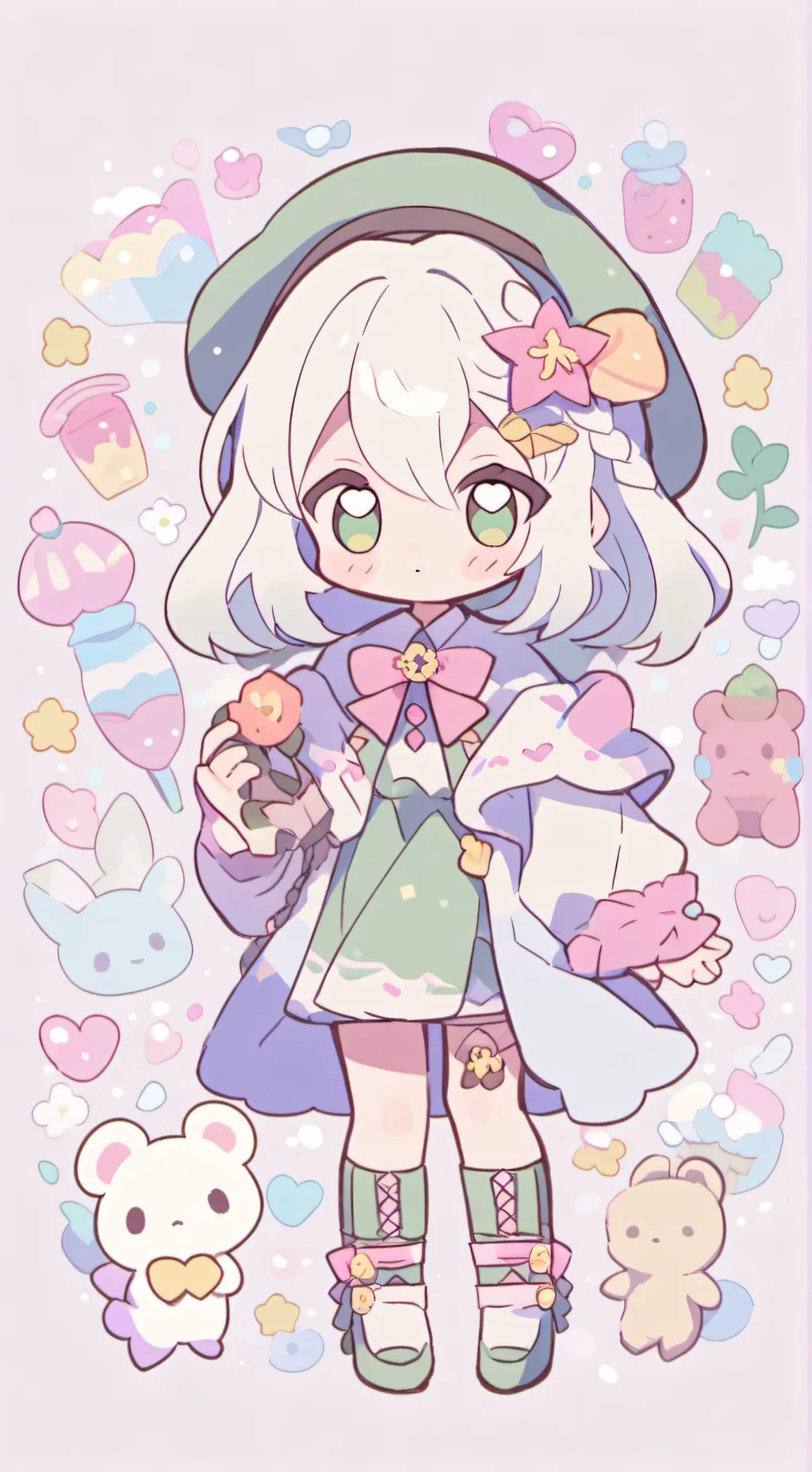 ai character: Enhypen  background